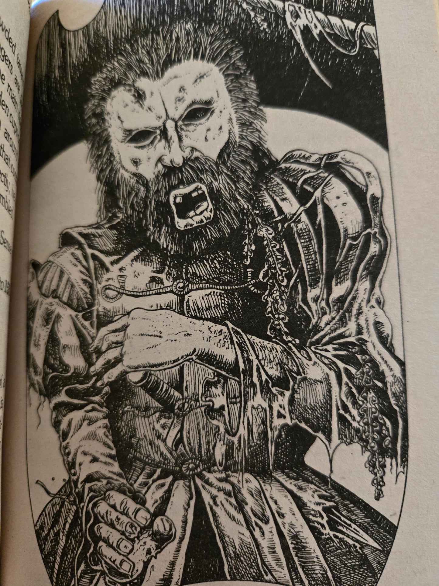 A Role Playing Adventure - Lone Wolf: Book #2 Fire on the Water // Joe Dever and Gary Chalk // 1985 // Vintage Paperback Fantasy CYOA