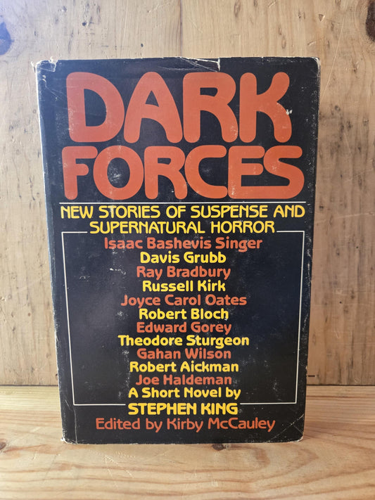 Dark Forces: New Stories of Suspense and Supernatural Horror // Edited by Kirby McCauley // Book Club Edition 1980 // Vintage Hardcover