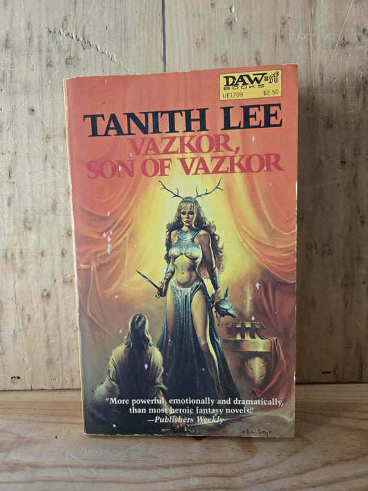 Vazkor, Son of Vazkor // Tanith Lee // DAW 3rd Printing 1978 // Vintage Paperback Fantasy