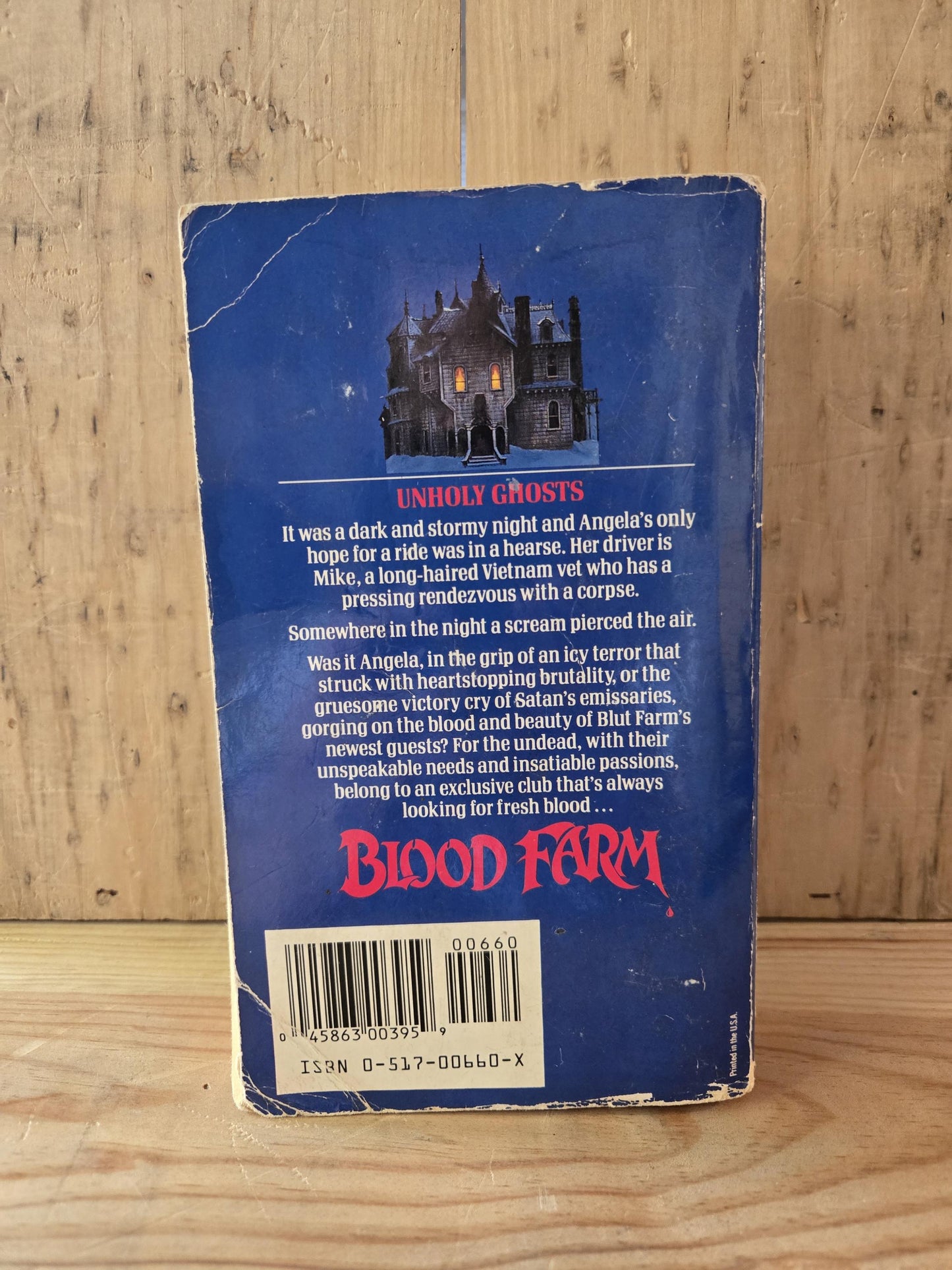 Blood Farm: An Iowa Gothic // Sam Siciliano // 1988 // Vintage Paperback Horror