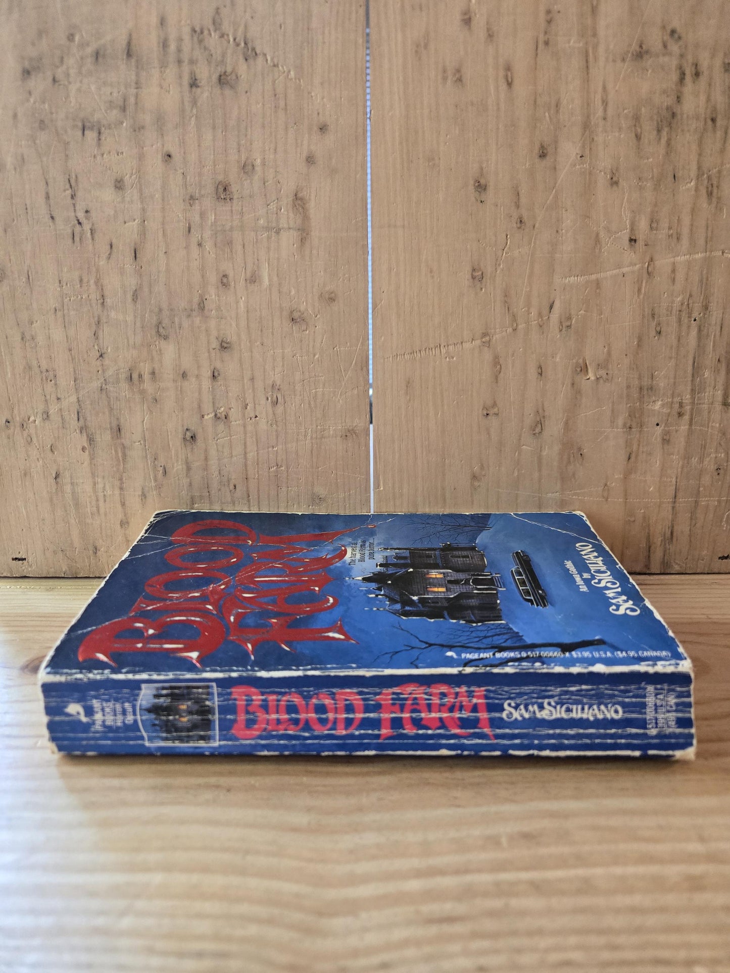 Blood Farm: An Iowa Gothic // Sam Siciliano // 1988 // Vintage Paperback Horror