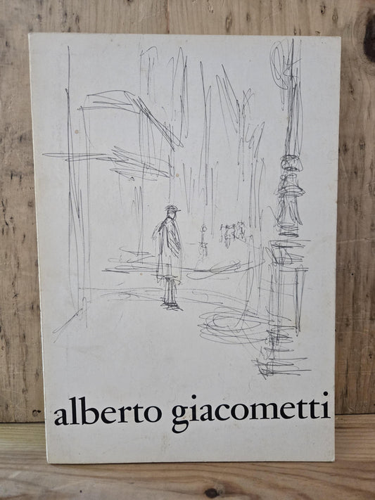 Alberto Giacometti - The Museum of Modern Art // Introduction by Peter Selz // 1965 // Vintage Art Exhibit Book Guide