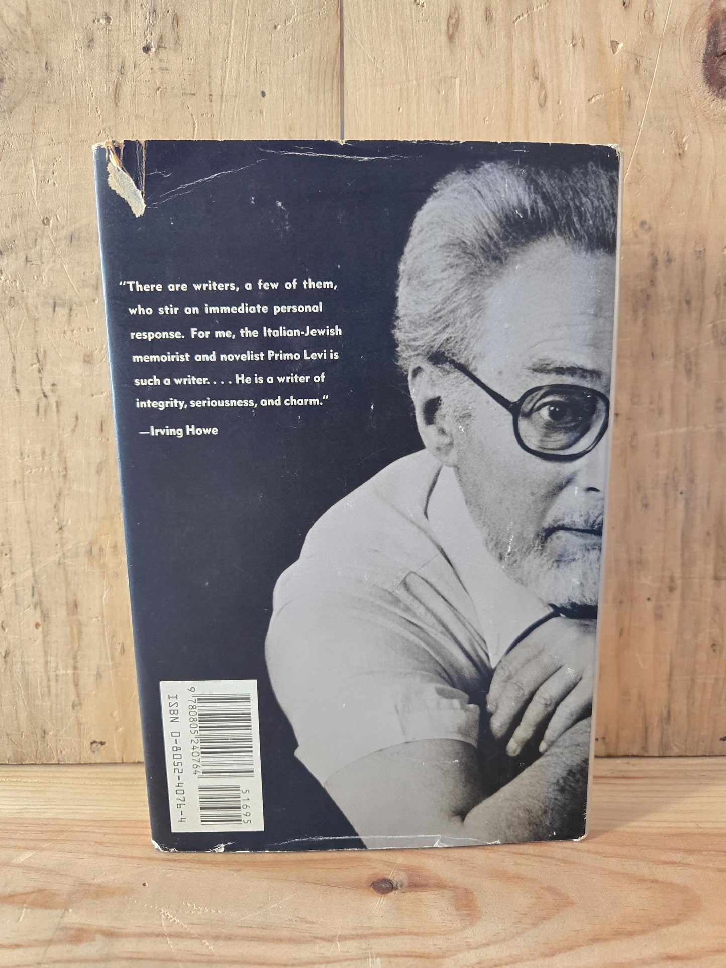The Mirror Maker: Stories & Essays // Primo Levi // 1st American Edition 1989 // Vintage Hardcover