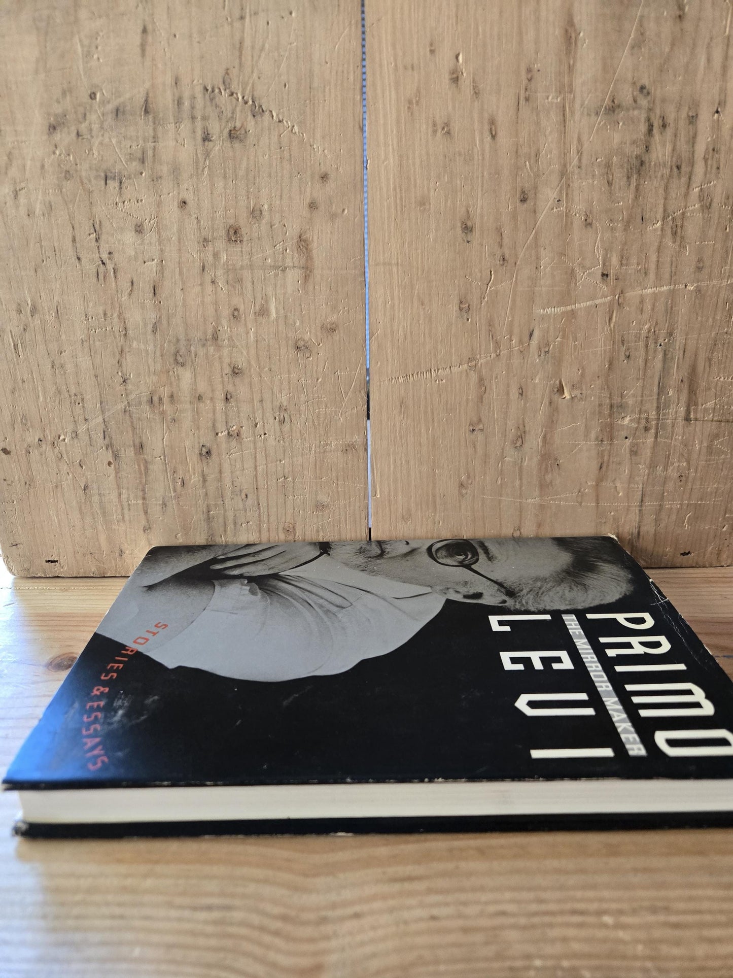 The Mirror Maker: Stories & Essays // Primo Levi // 1st American Edition 1989 // Vintage Hardcover