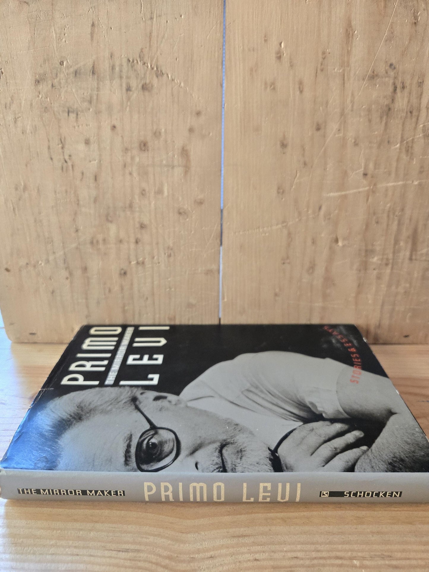 The Mirror Maker: Stories & Essays // Primo Levi // 1st American Edition 1989 // Vintage Hardcover