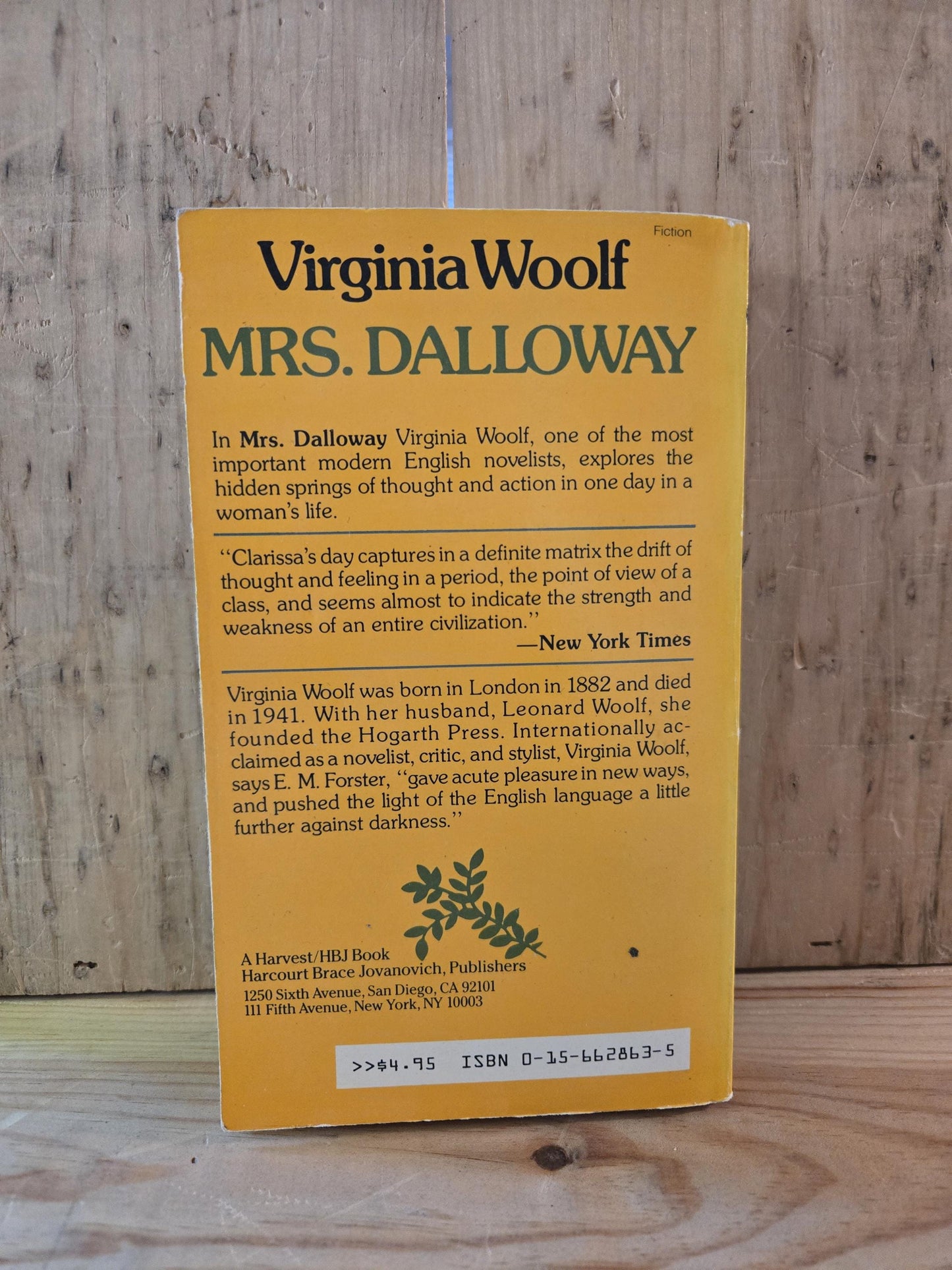 Mrs. Dalloway // Virginia Woolf // 1960s // Vintage Paperback