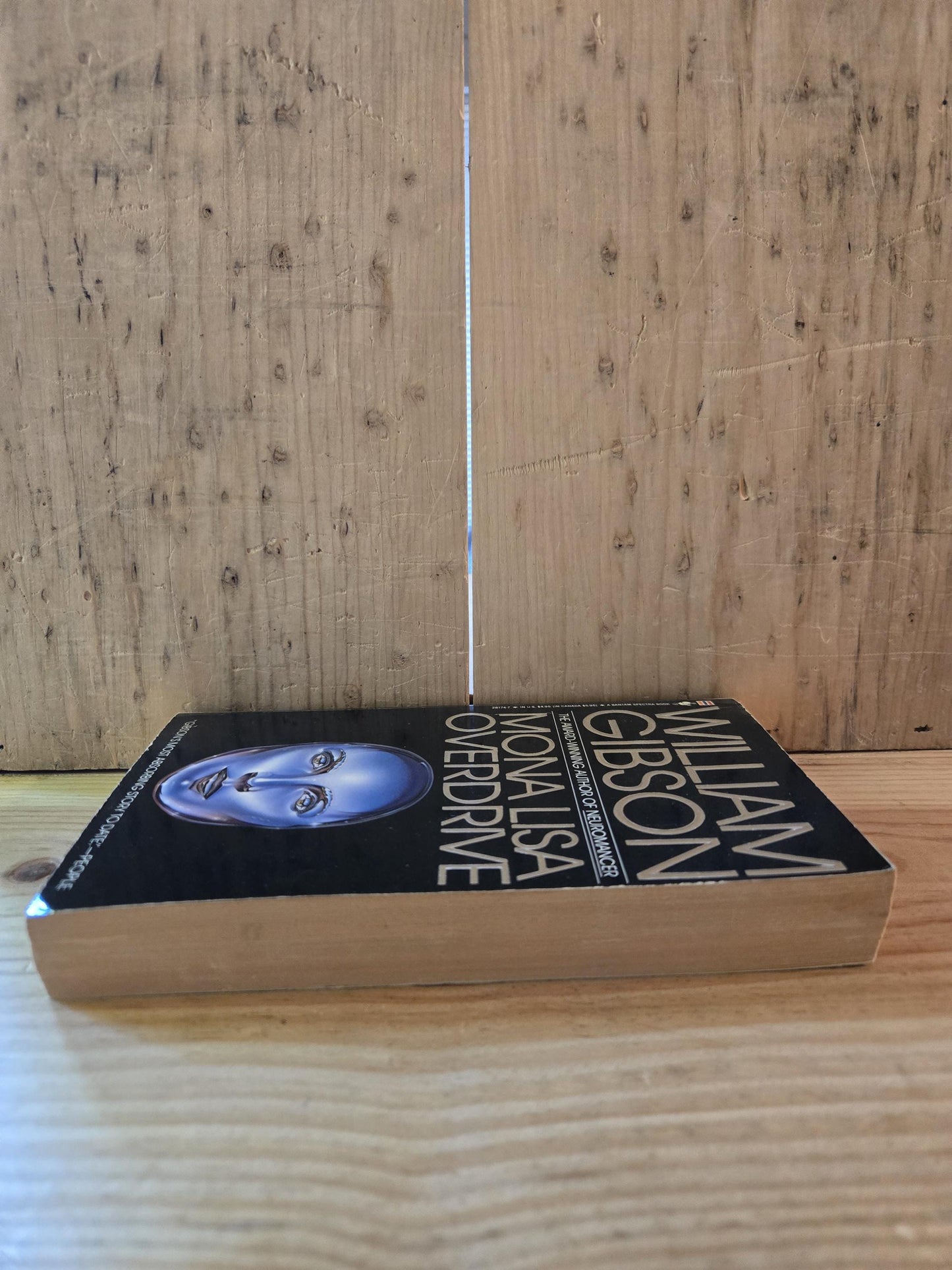Mona Lisa Overdrive // William Gibson // 1st Printing 1989 // Vintage Paperback Cyberpunk Sci-fi