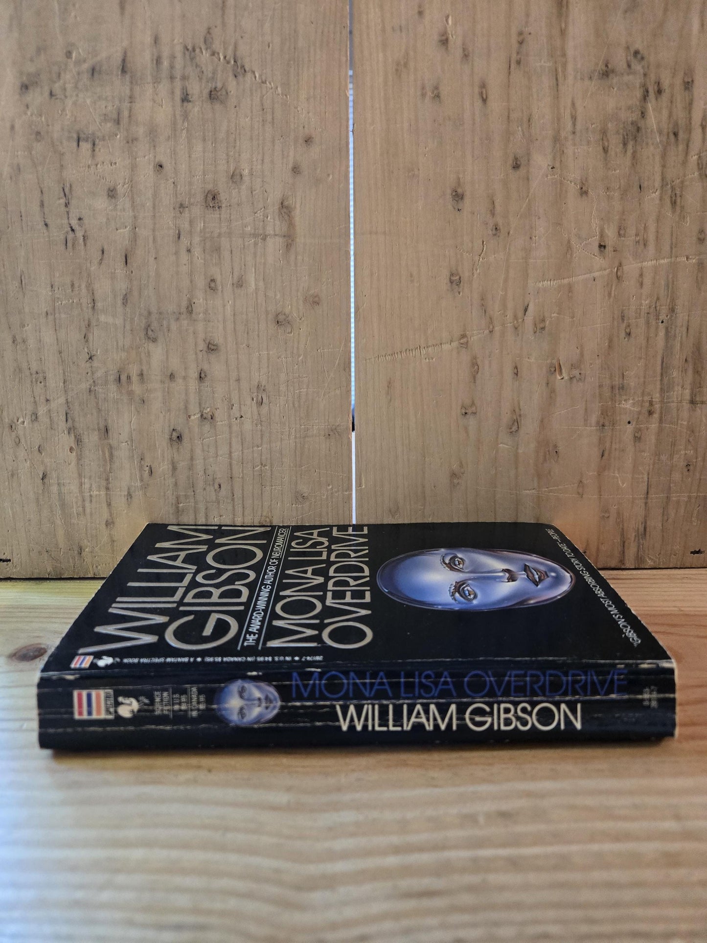 Mona Lisa Overdrive // William Gibson // 1st Printing 1989 // Vintage Paperback Cyberpunk Sci-fi