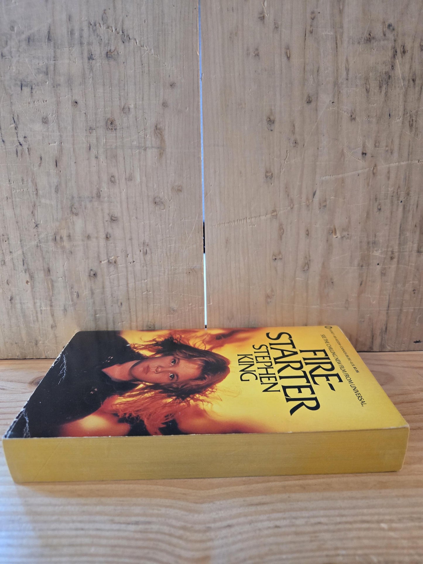 Firestarter // Stephen King // 9th Printing 1980s // Vintage Paperback Horror