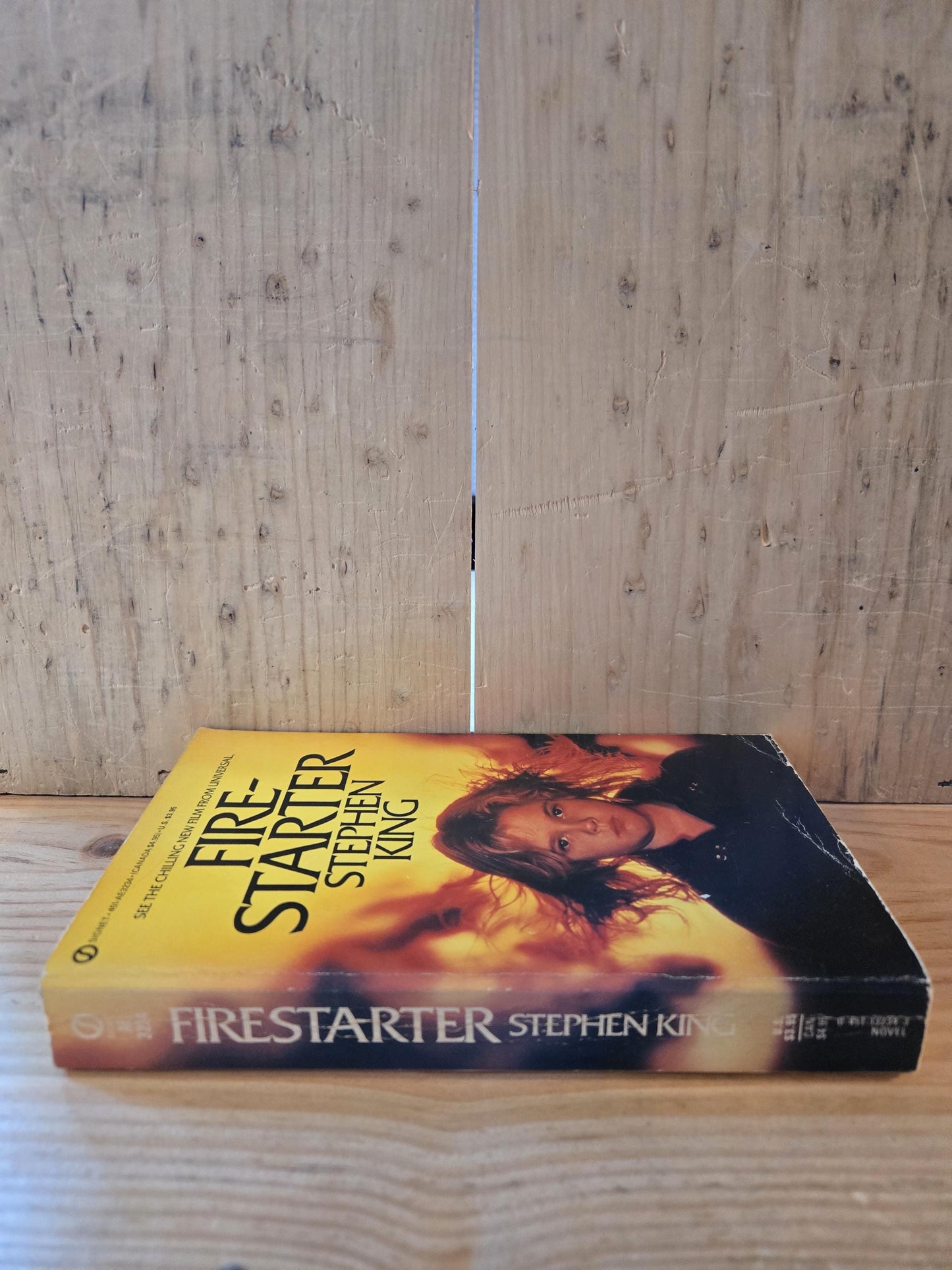 Firestarter // Stephen King // 9th Printing 1980s // Vintage Paperback Horror