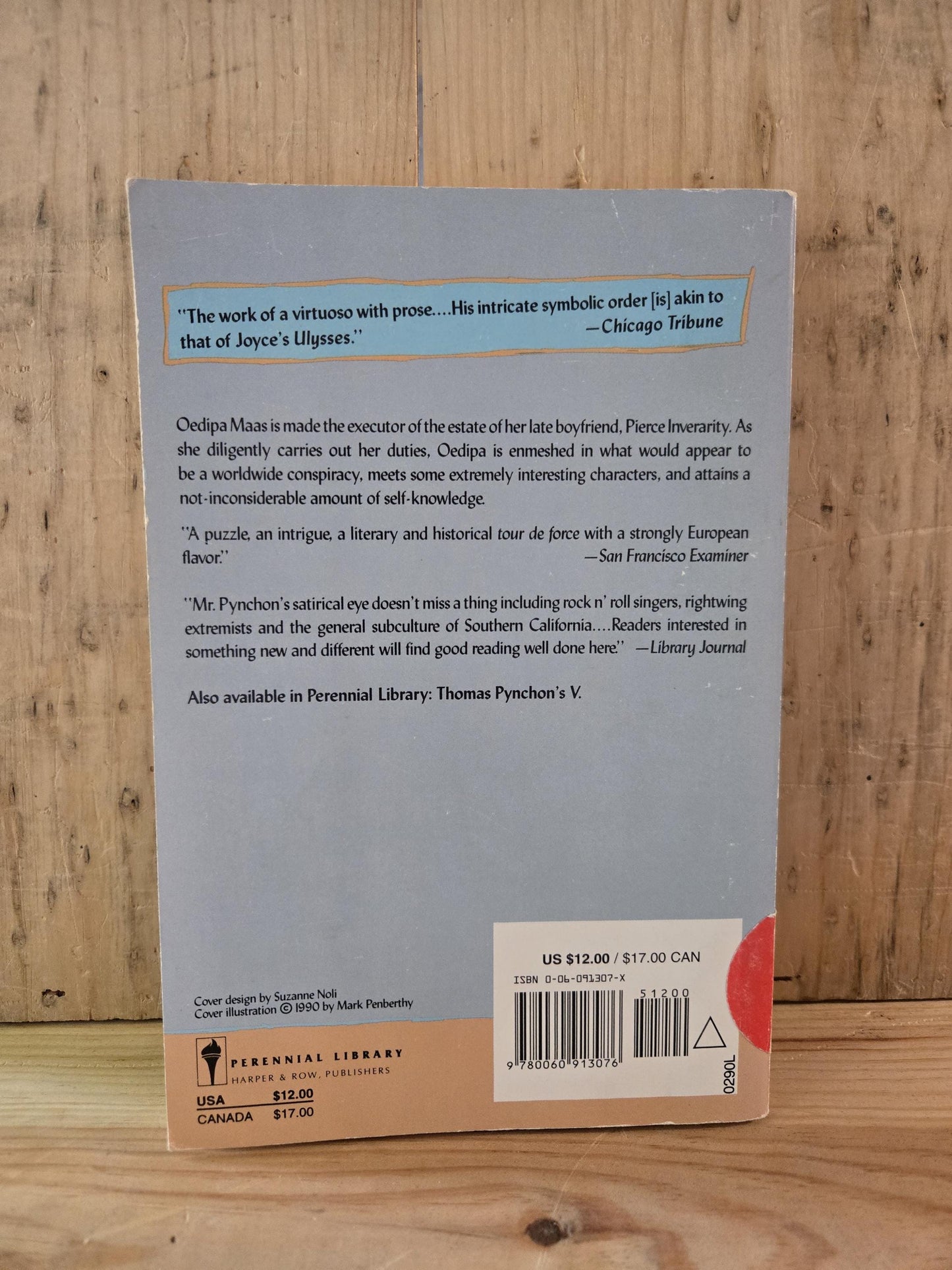 The Crying of Lot 49 // Thomas Pynchon // 1990 // Vintage Paperback