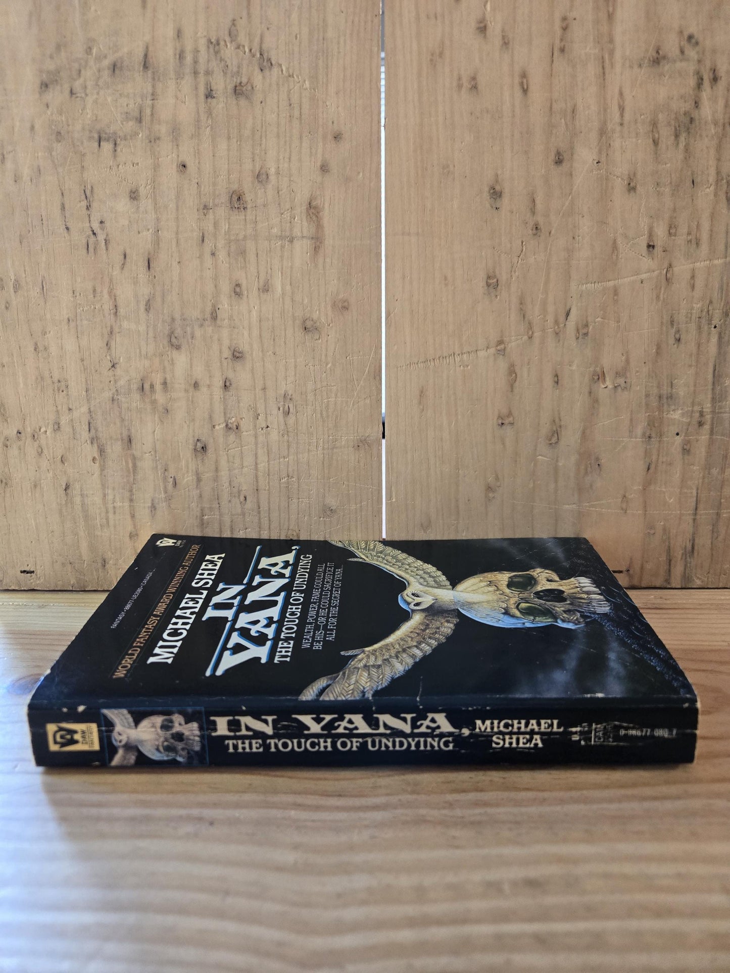In Yana, The Touch of Undying // Michael Shea // 1st DAW Printing 1985 // Vintage Paperback Fantasy