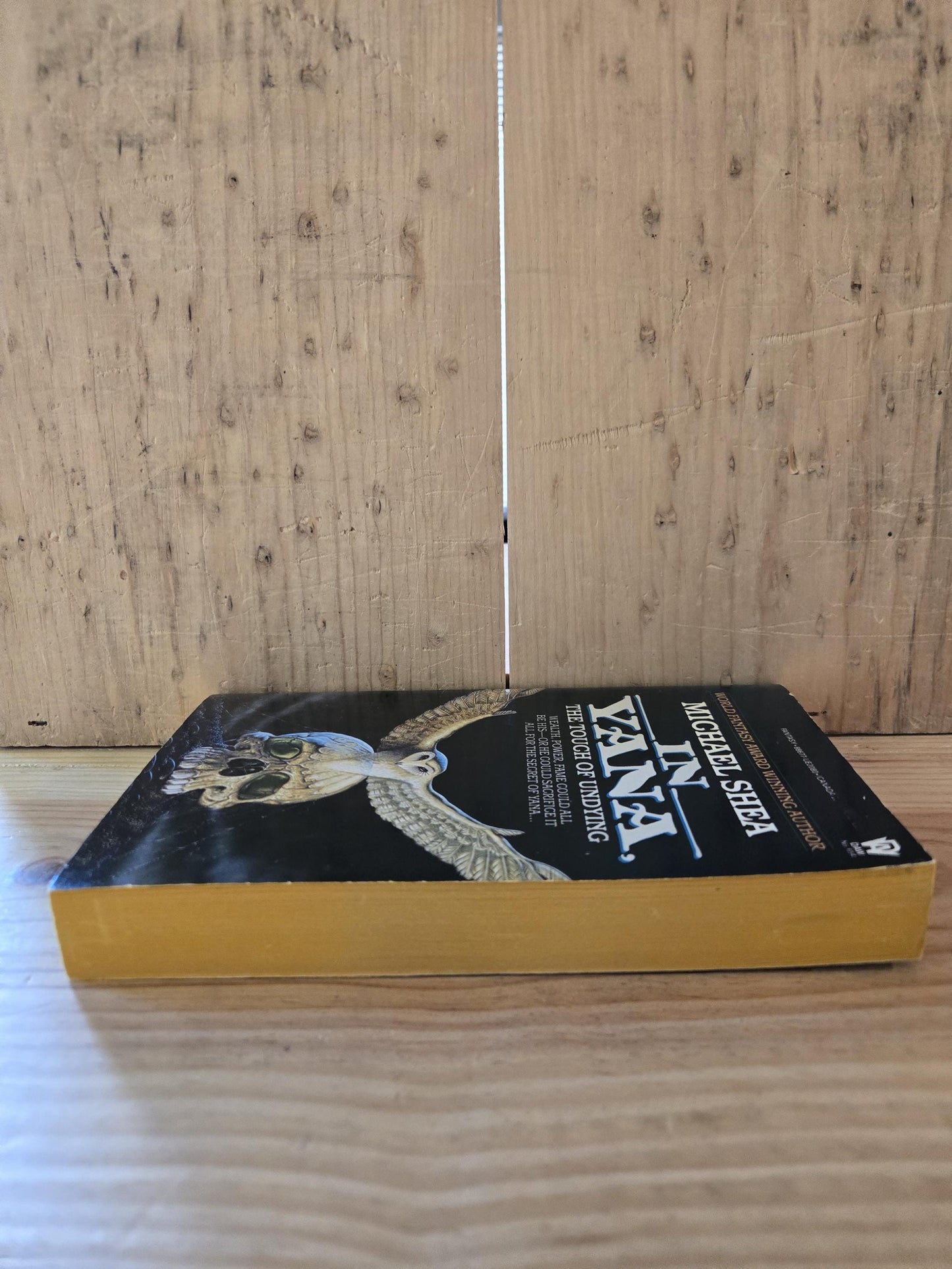 In Yana, The Touch of Undying // Michael Shea // 1st DAW Printing 1985 // Vintage Paperback Fantasy