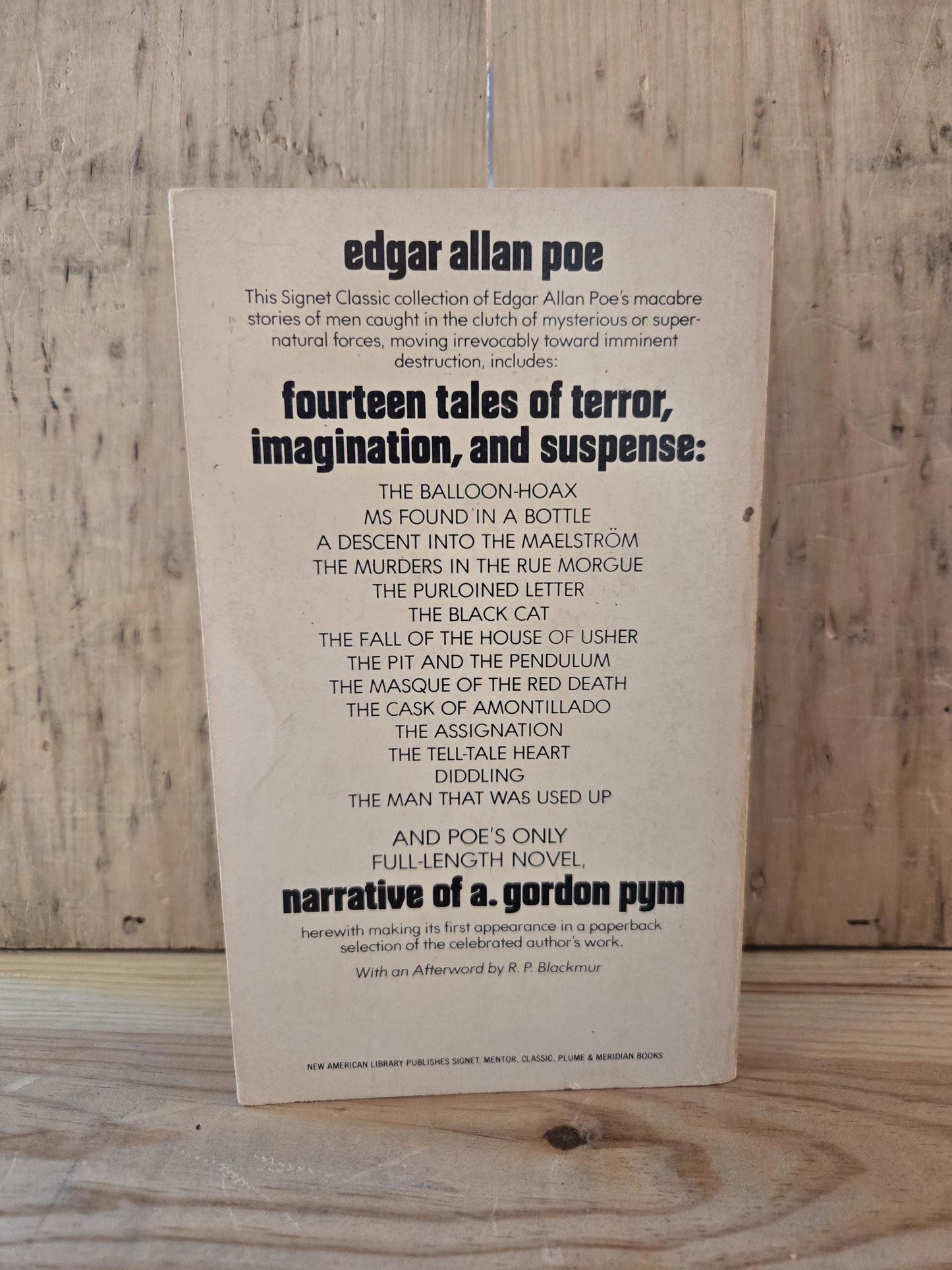 The Fall of the House of Usher and Other Tales // Edgar Allan Poe // 1960 // Vintage Paperback Horror Mystery