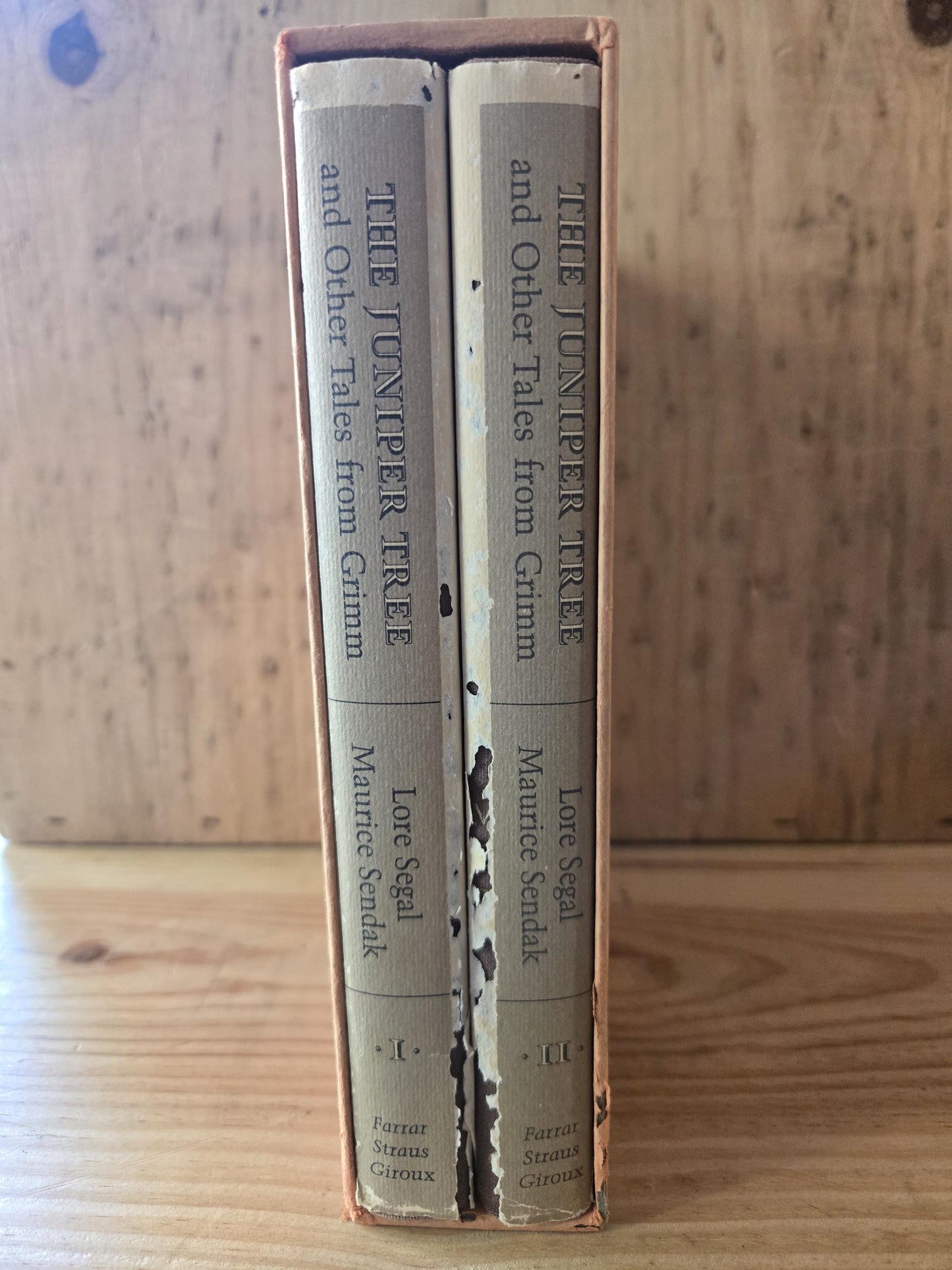 The Juniper Tree and Other Tales From Grimm (2 Book Set) // Lore Segal and Maurice Sendak // 1973 // Vintage Hardcover Fairy Tales