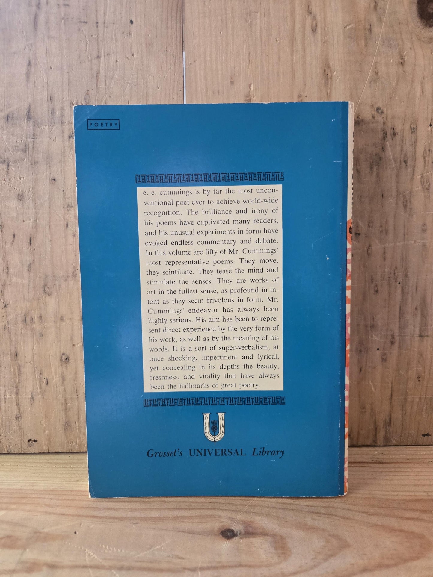 50 Poems // e.e. cummings // 1940s // Vintage Paperback Poetry