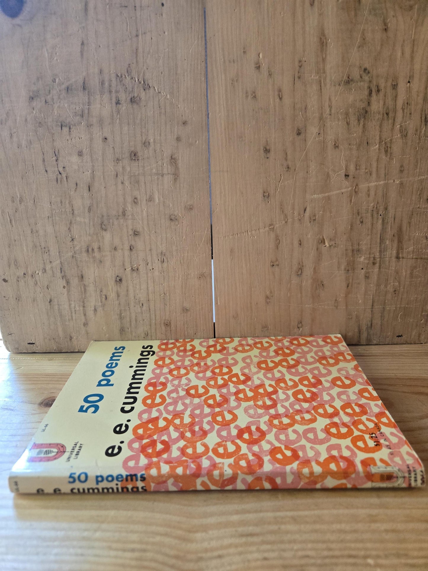 50 Poems // e.e. cummings // 1940s // Vintage Paperback Poetry