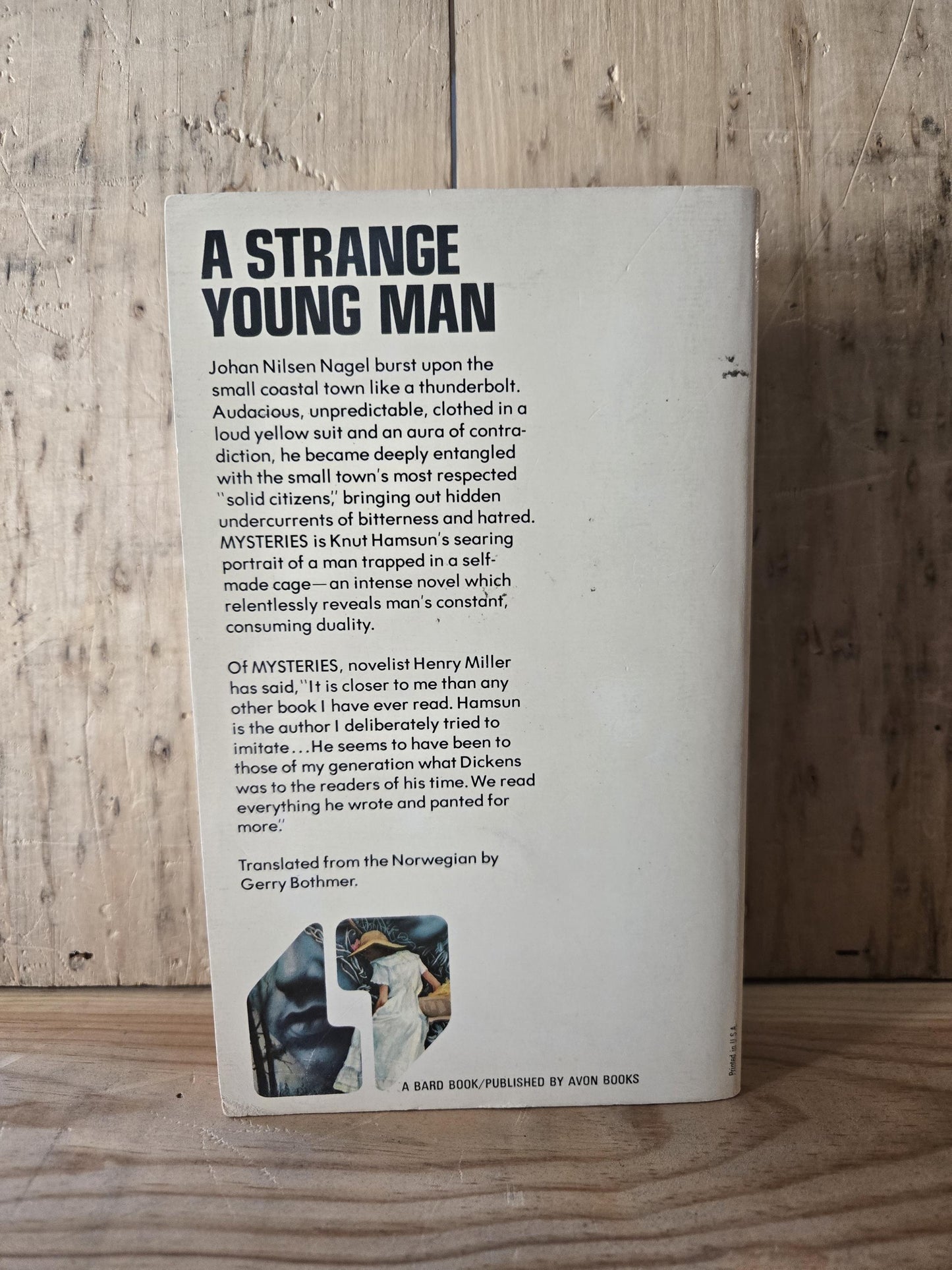 Mysteries // Knut Hamsun // 1975 // Vintage Paperback