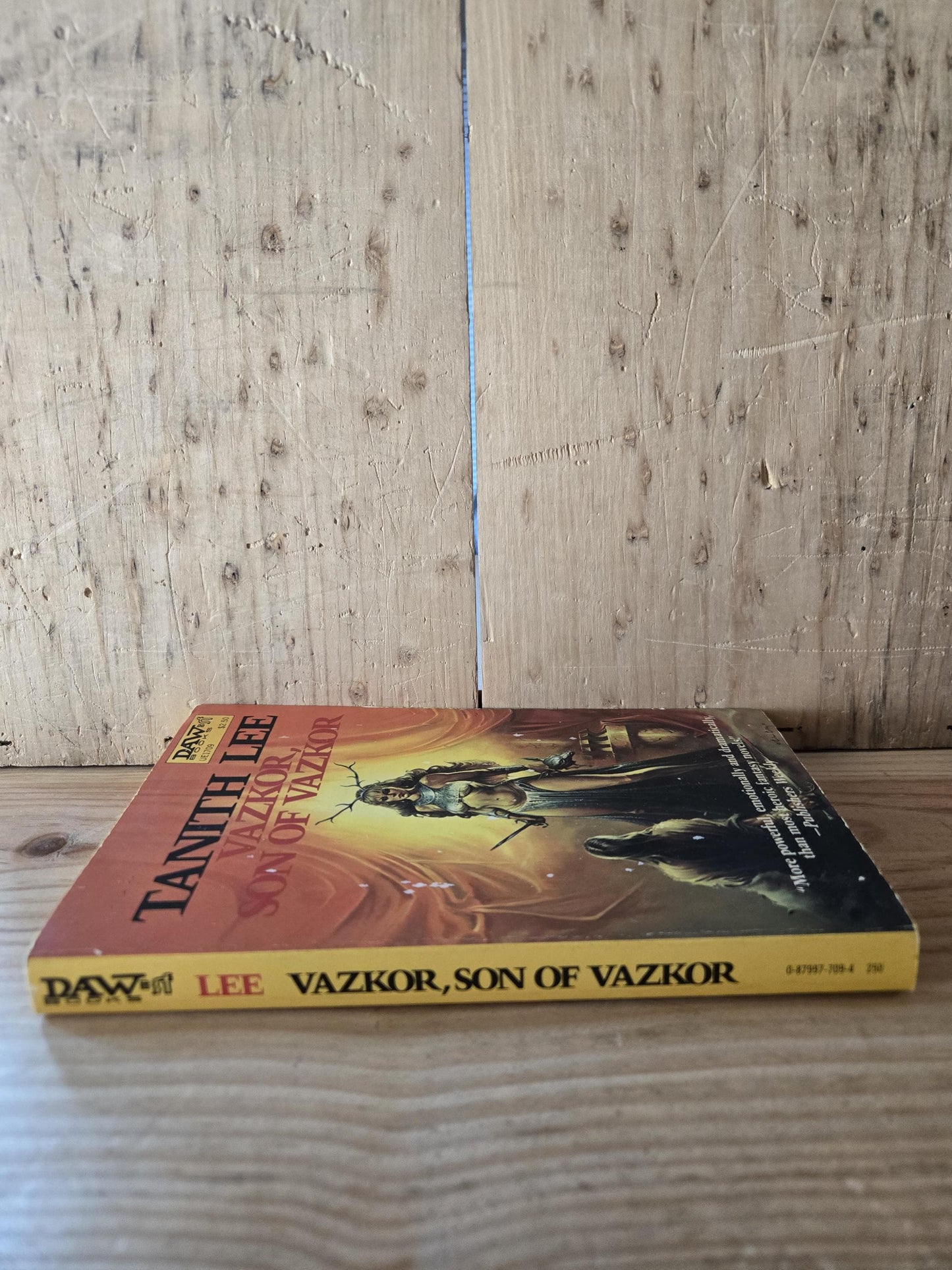 Vazkor, Son of Vazkor // Tanith Lee // DAW 3rd Printing 1978 // Vintage Paperback Fantasy