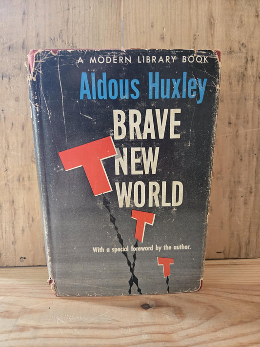 Brave New World // Aldous Huxley // Modern Library 1946 // Vintage Hardcover
