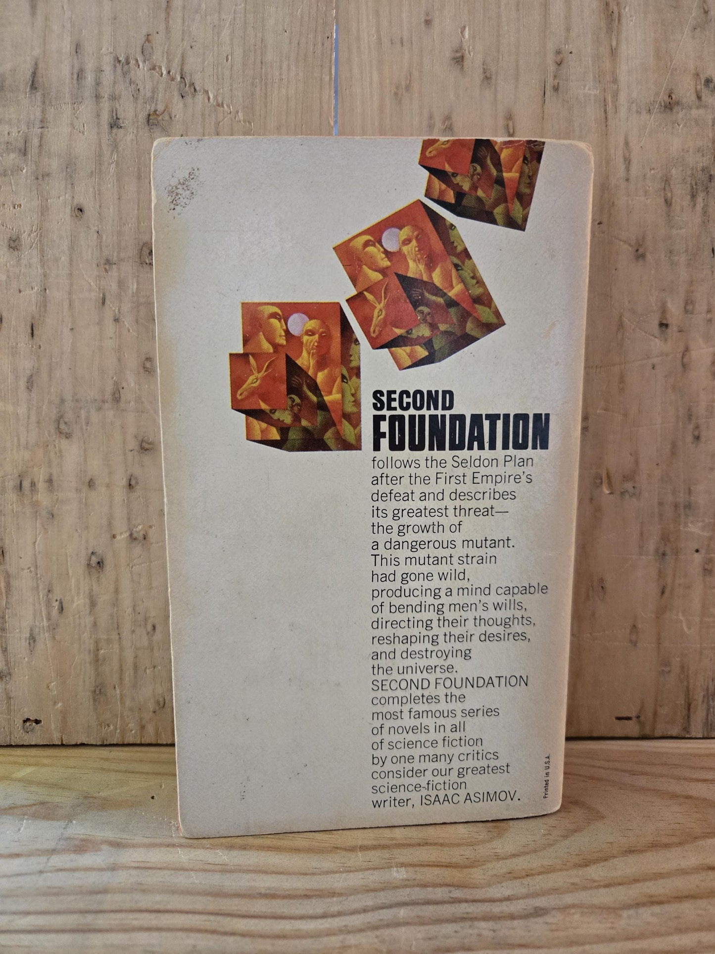 Second Foundation // Isaac Asimov // 1960s // Vintage Paperback Sci-fi