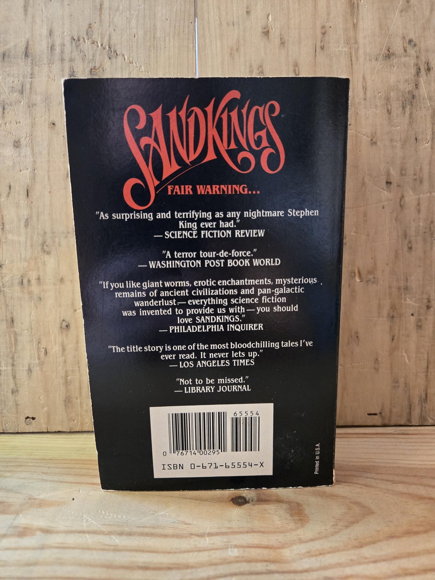 Sandkings // George R.R. Martin // 1st Printing Thus 1986 // Vintage Paperback Sci-fi Fantasy