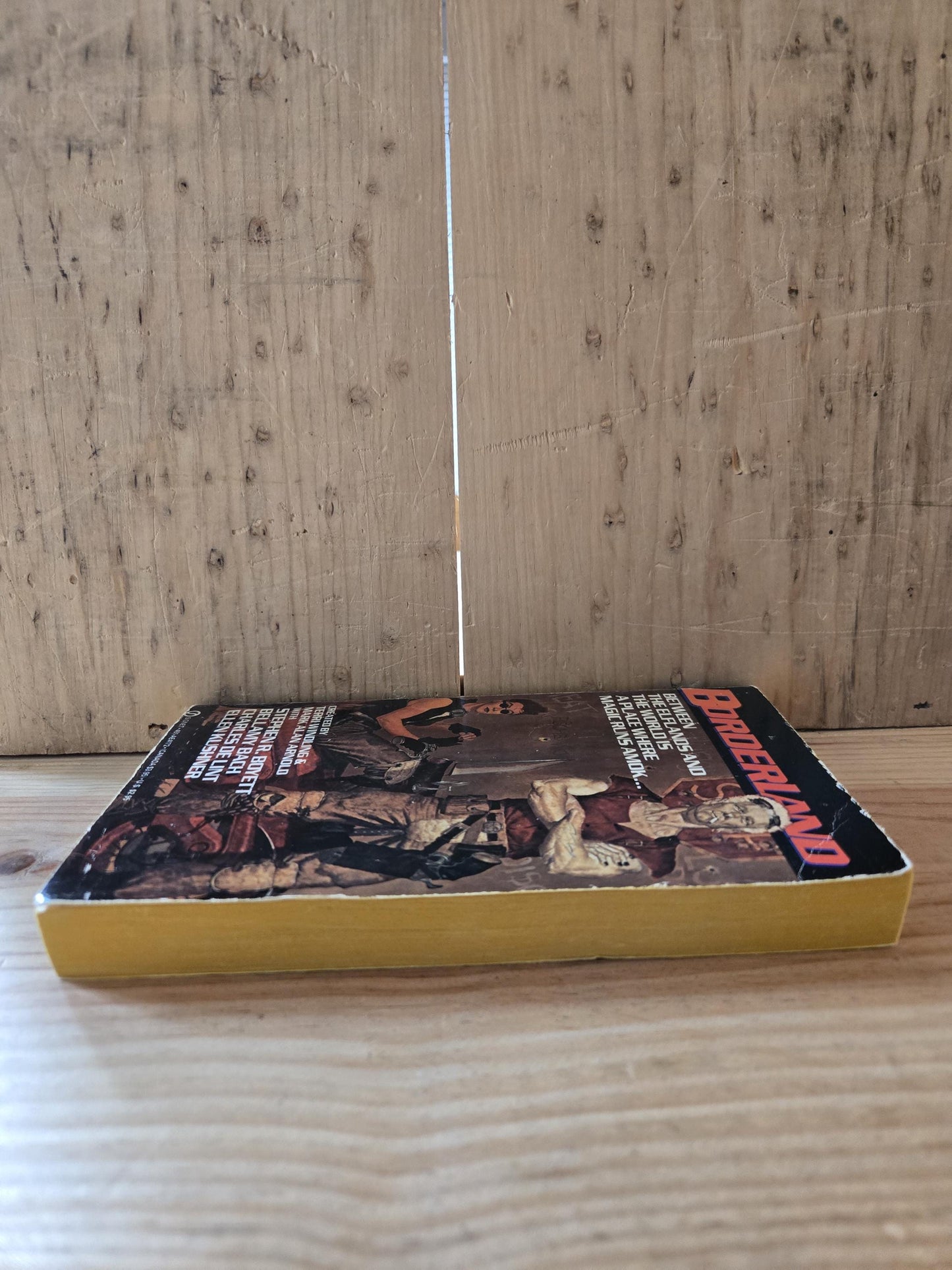 Borderland // Created by Terri Windling and Mark Alan Arnold // 1st Printing 1986 // Vintage Paperback Fantasy