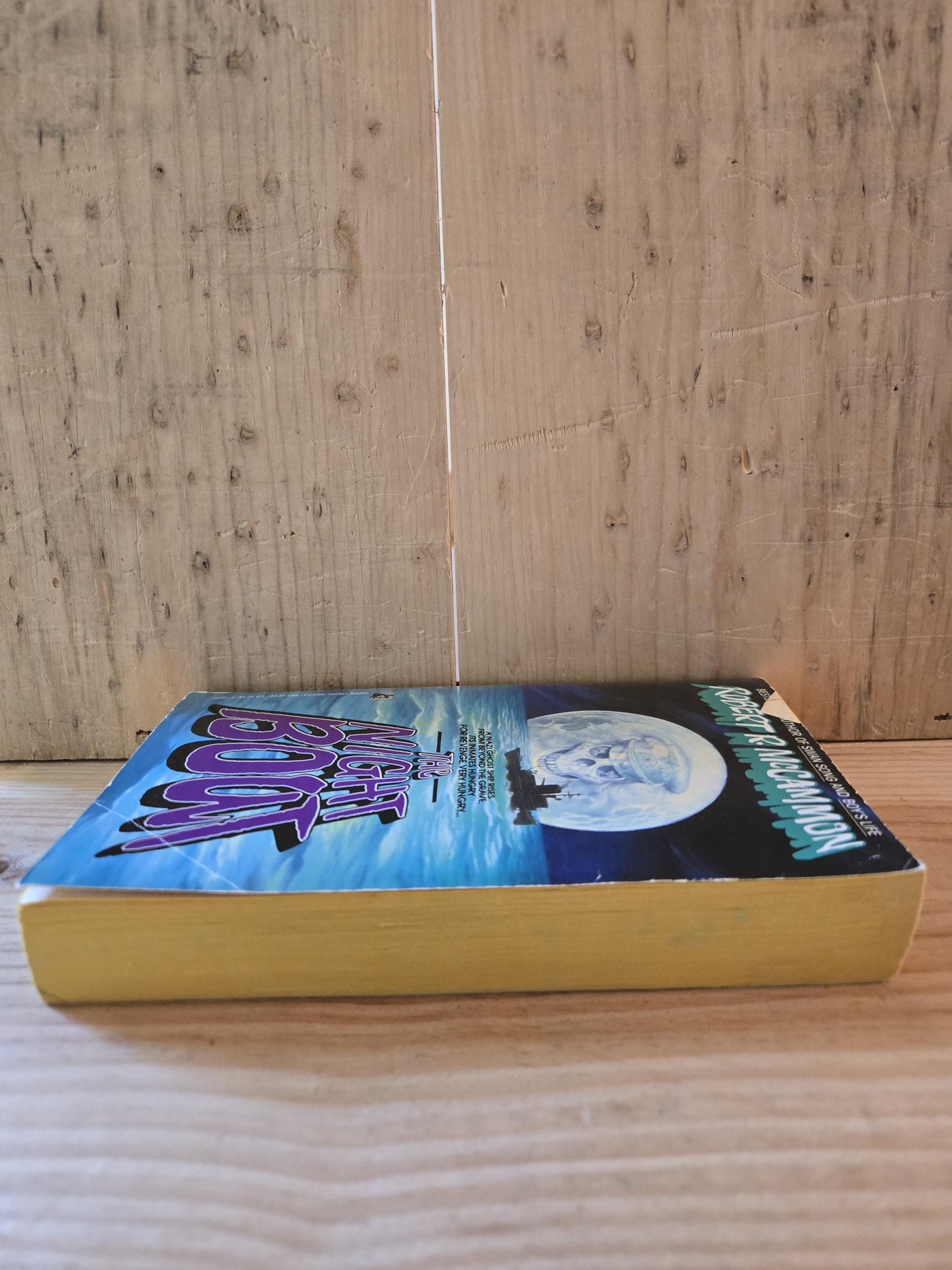 The Night Boat // Robert R. McCammon // 5th Printing 1988 // Vintage Paperback Horror