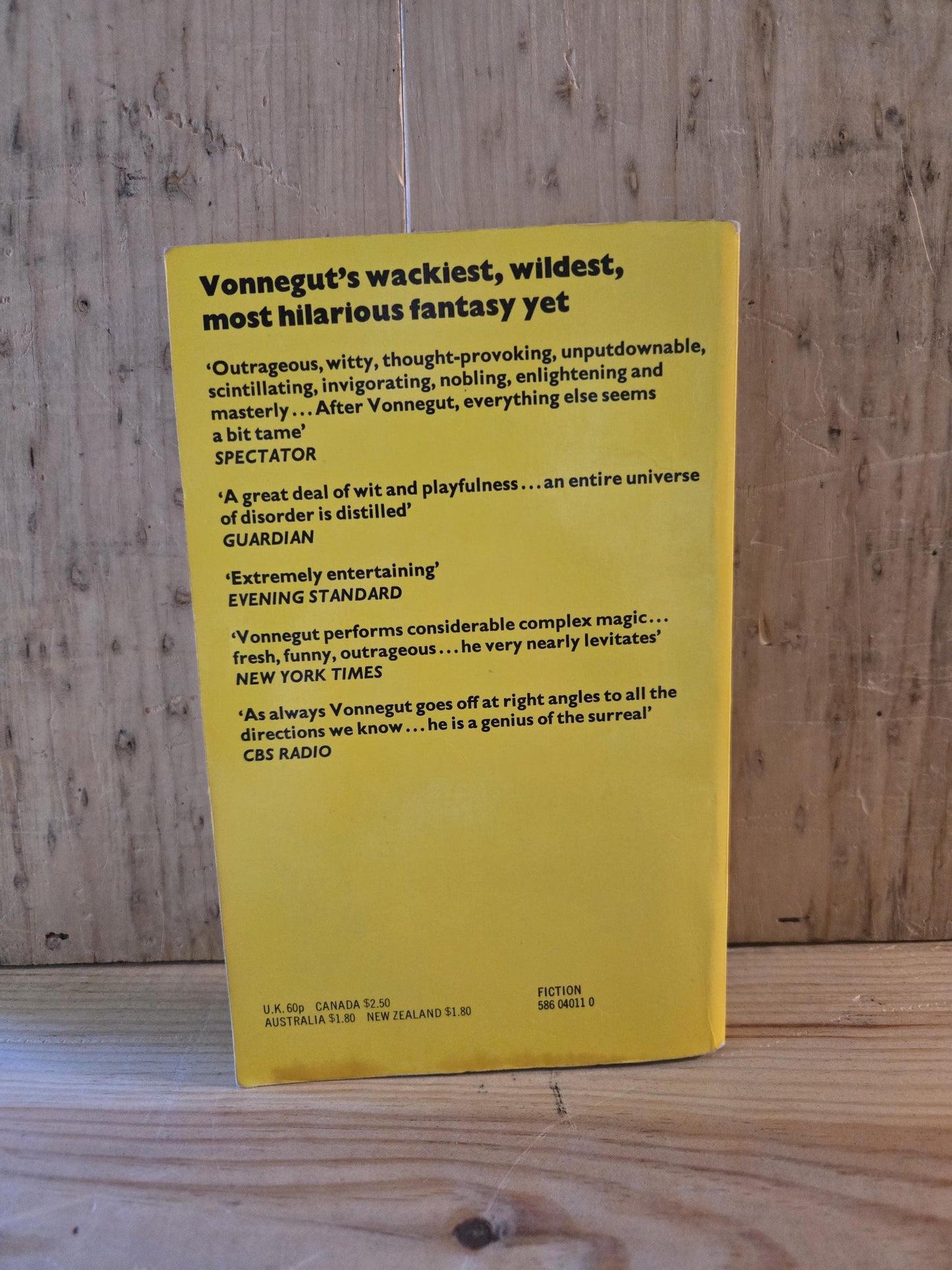 Breakfast of Champions // Kurt Vonnegut Jr. // 1975 // Vintage Paperback
