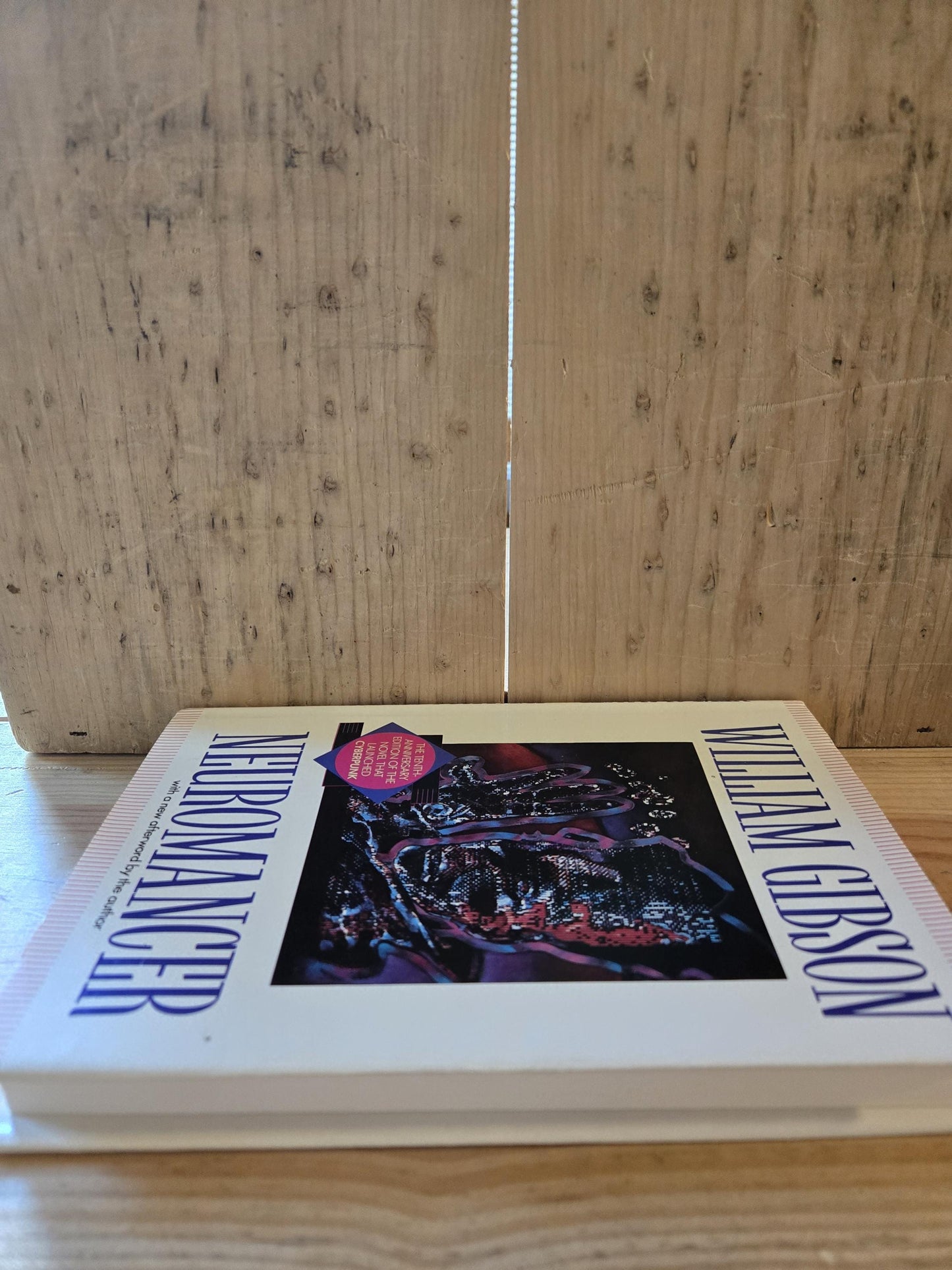 Neuromancer // William Gibson // 10th Anniversary Edition 1994 // Vintage Hardcover Sci-fi Cyberpunk