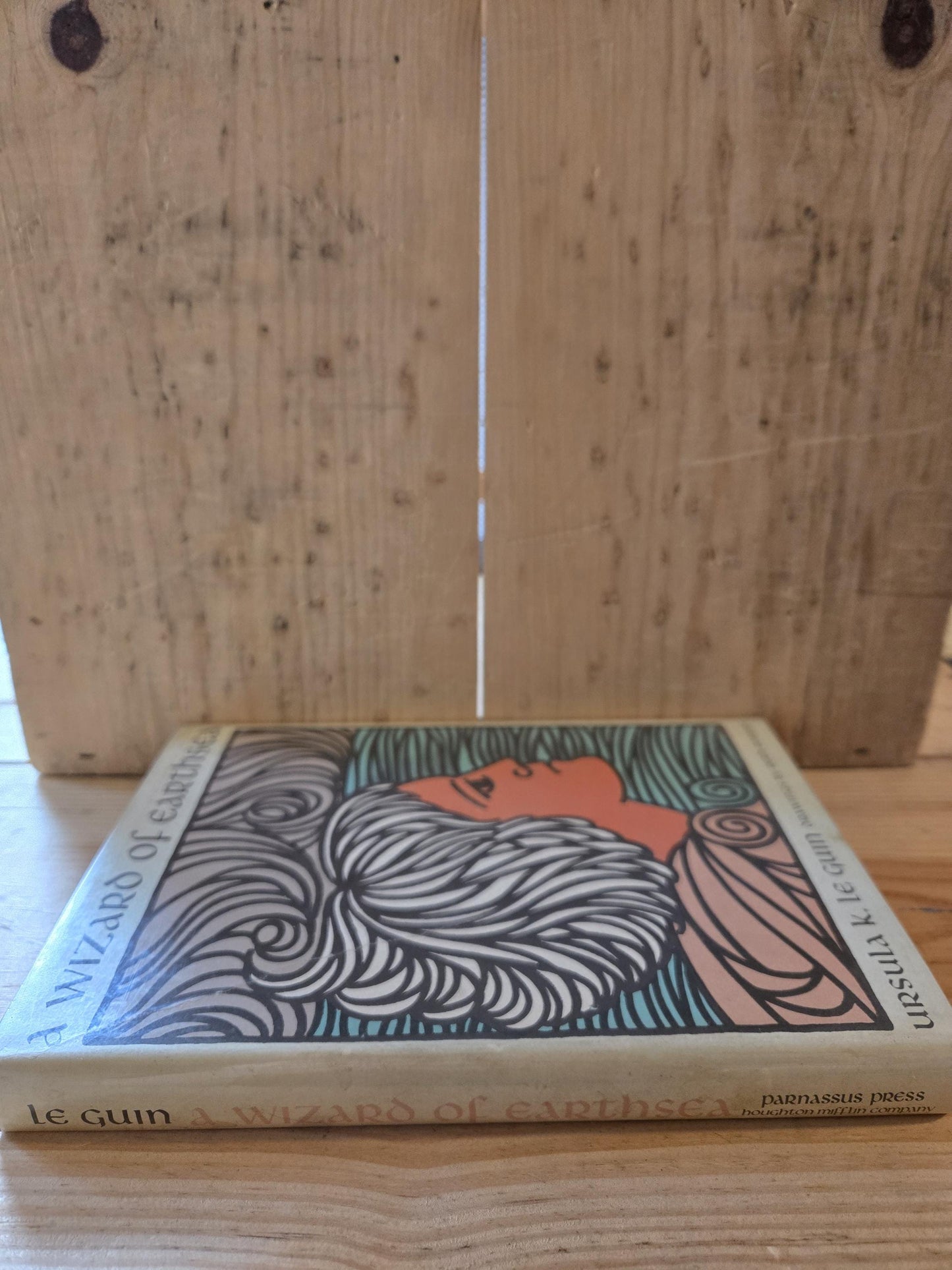 A Wizard of Earthsea // Ursula K. Le Guin // 1970s // Vintage Hardcover Fantasy Drawings by Ruth Robbins