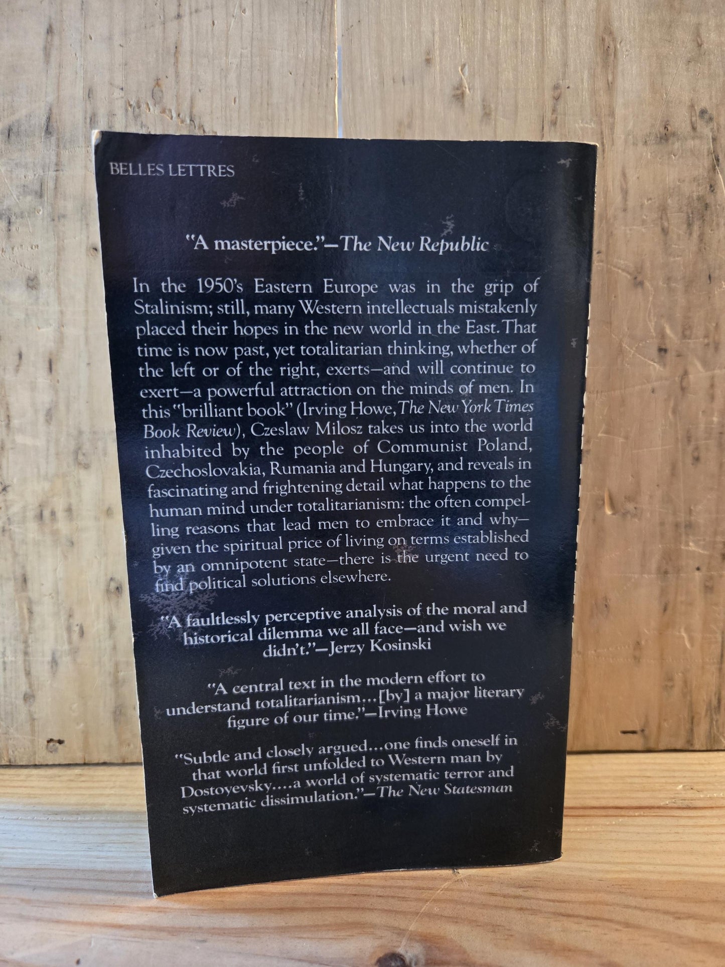 The Captive Mind // Czeslaw Milosz // 1981 // Vintage Paperback Nonfiction Philosophy History