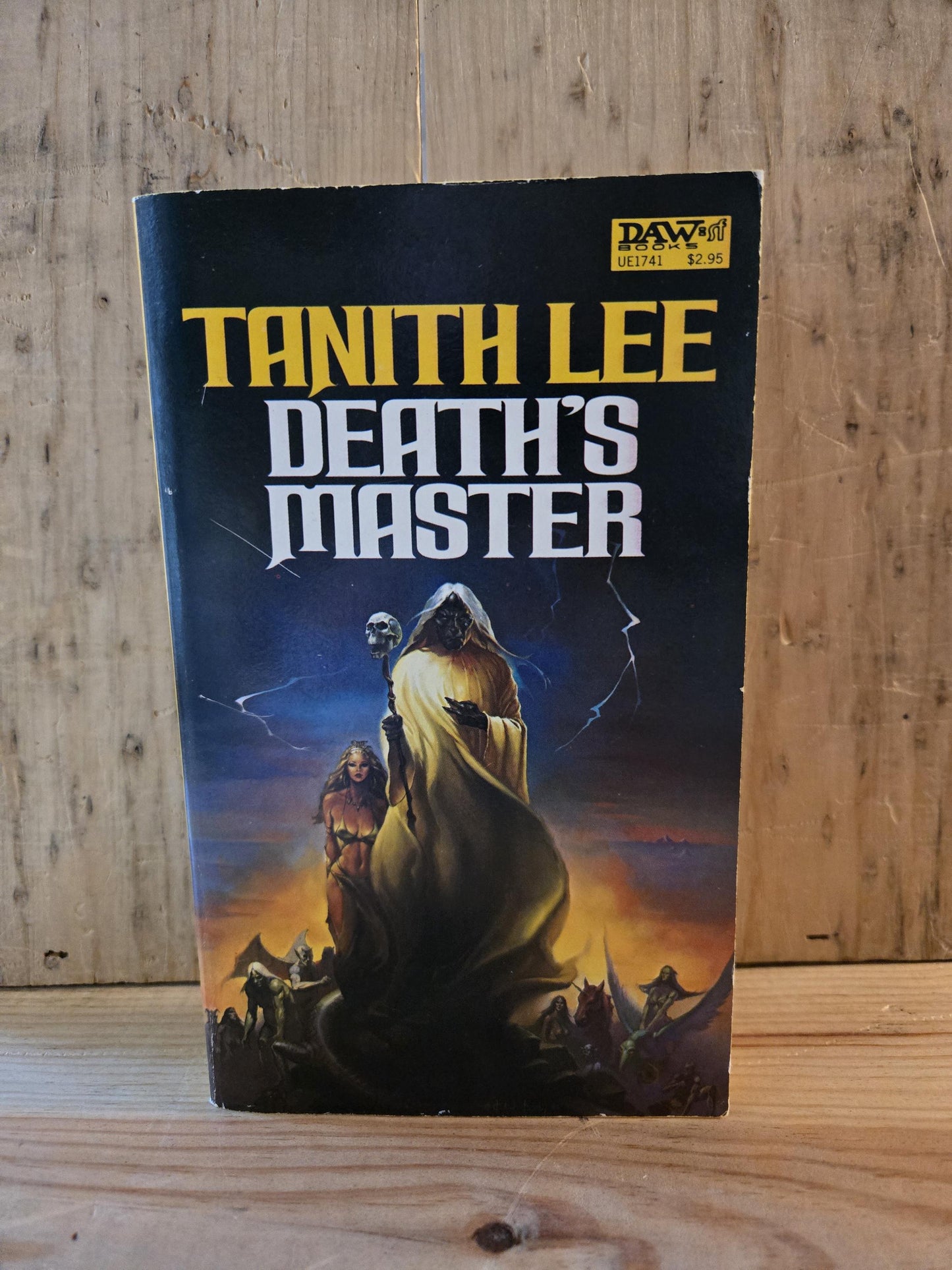 Death's Master // Tanith Lee // 3rd DAW Printing 1979 // Vintage Paperback Fantasy