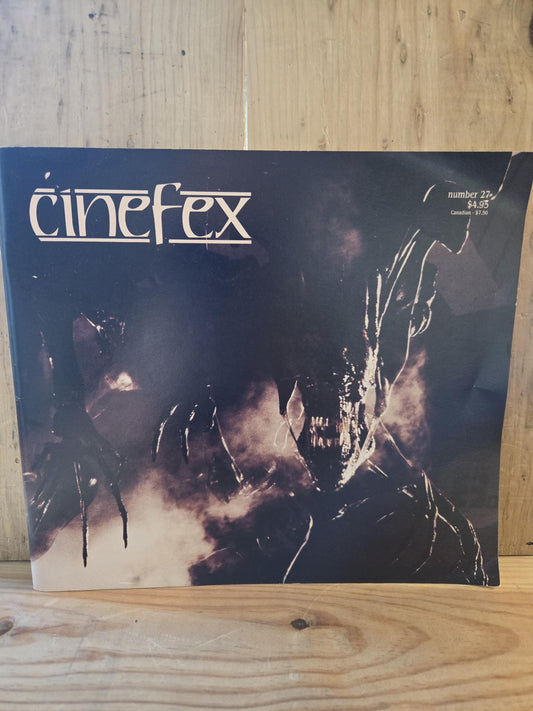 Cinefex Magazine // #27 August 1986 // Aliens Movie Visual Special Effects Sci-fi