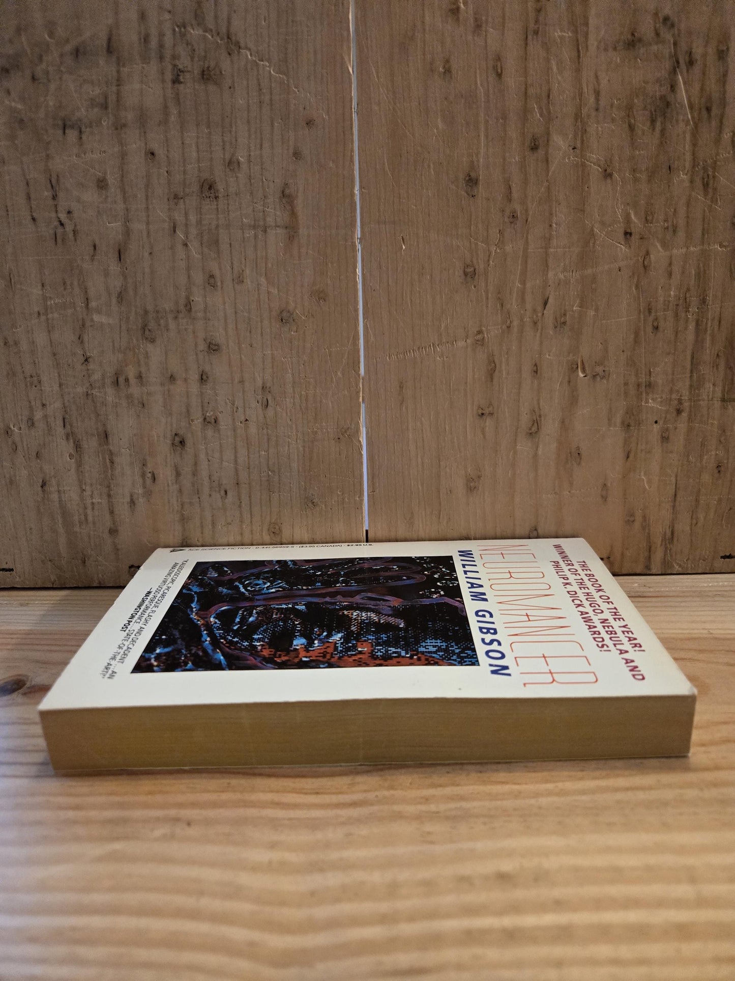 Neuromancer // William Gibson // 9th Printing Ace 1984 // Vintage Paperback Sci-fi Cyberpunk