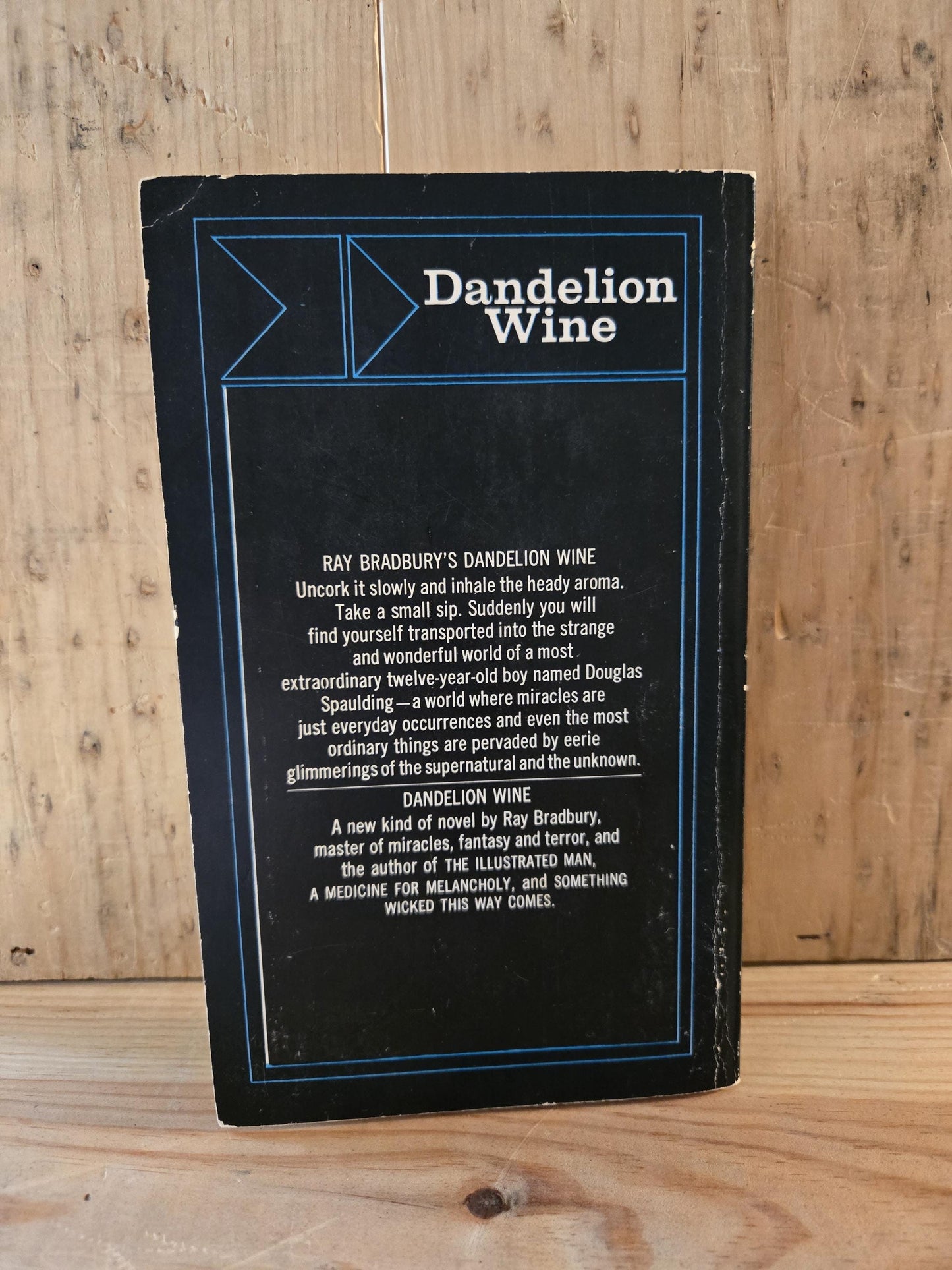 Dandelion Wine // Ray Bradbury // 4th Printing 1964 // Vintage Paperback
