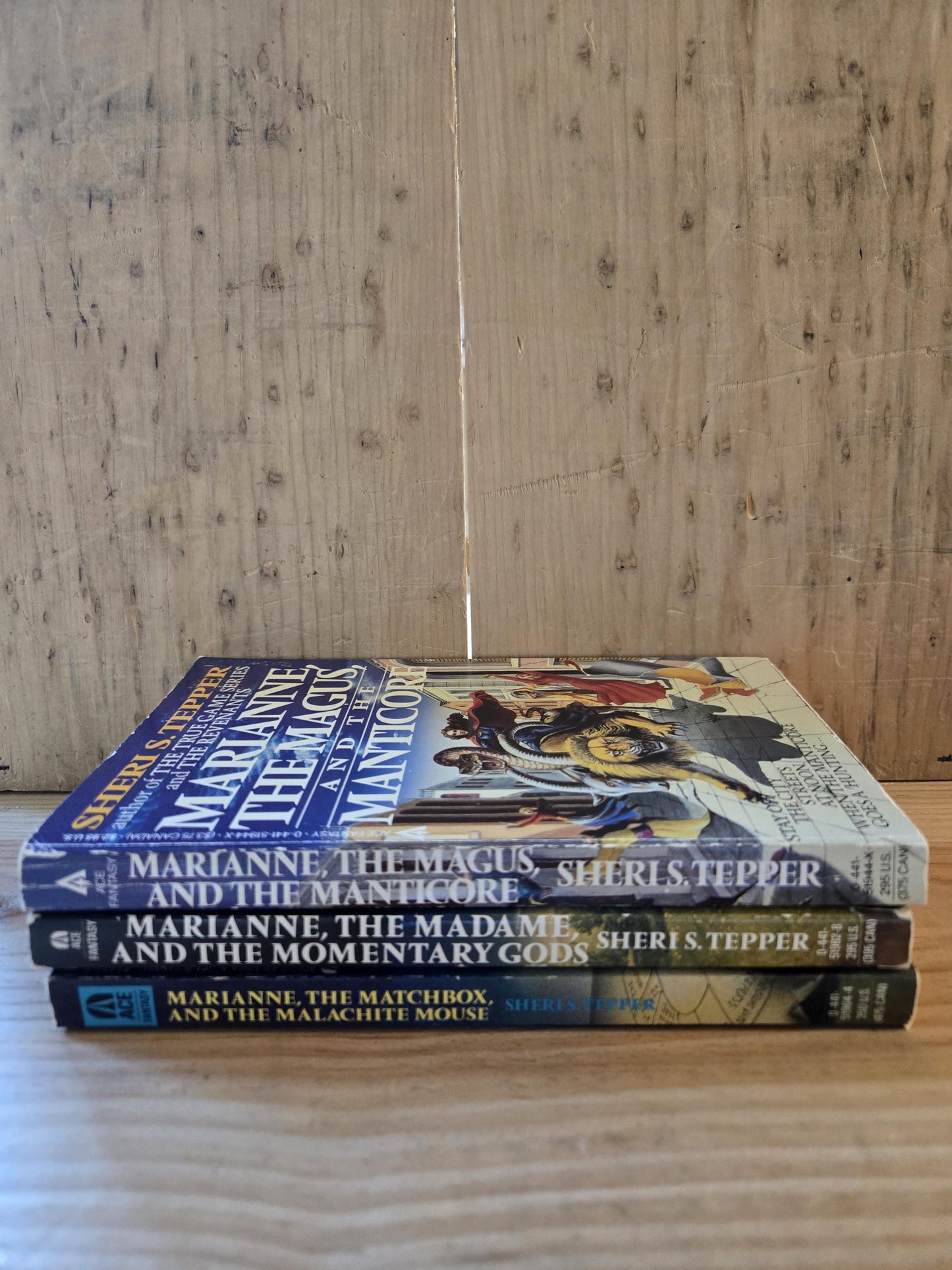 The Marianne Trilogy (3 Book Set) // Sheri S. Tepper // 1985 - 1989 // Vintage Paperback Fantasy