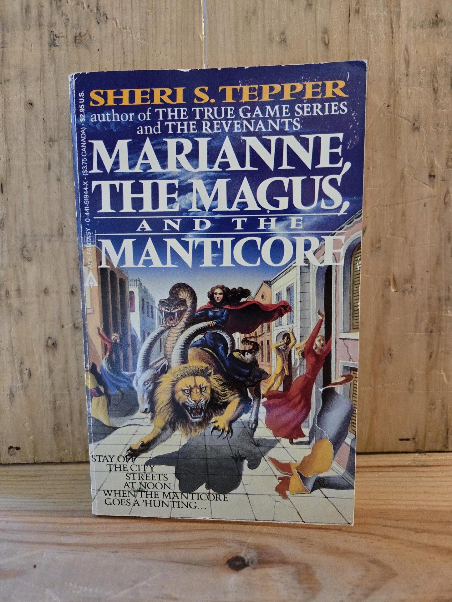 The Marianne Trilogy (3 Book Set) // Sheri S. Tepper // 1985 - 1989 // Vintage Paperback Fantasy