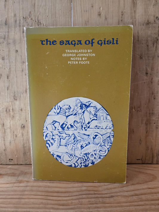 The Saga of Gisli // Translated by George Johnston // 1977 // Vintage Paperback Icelandic Saga