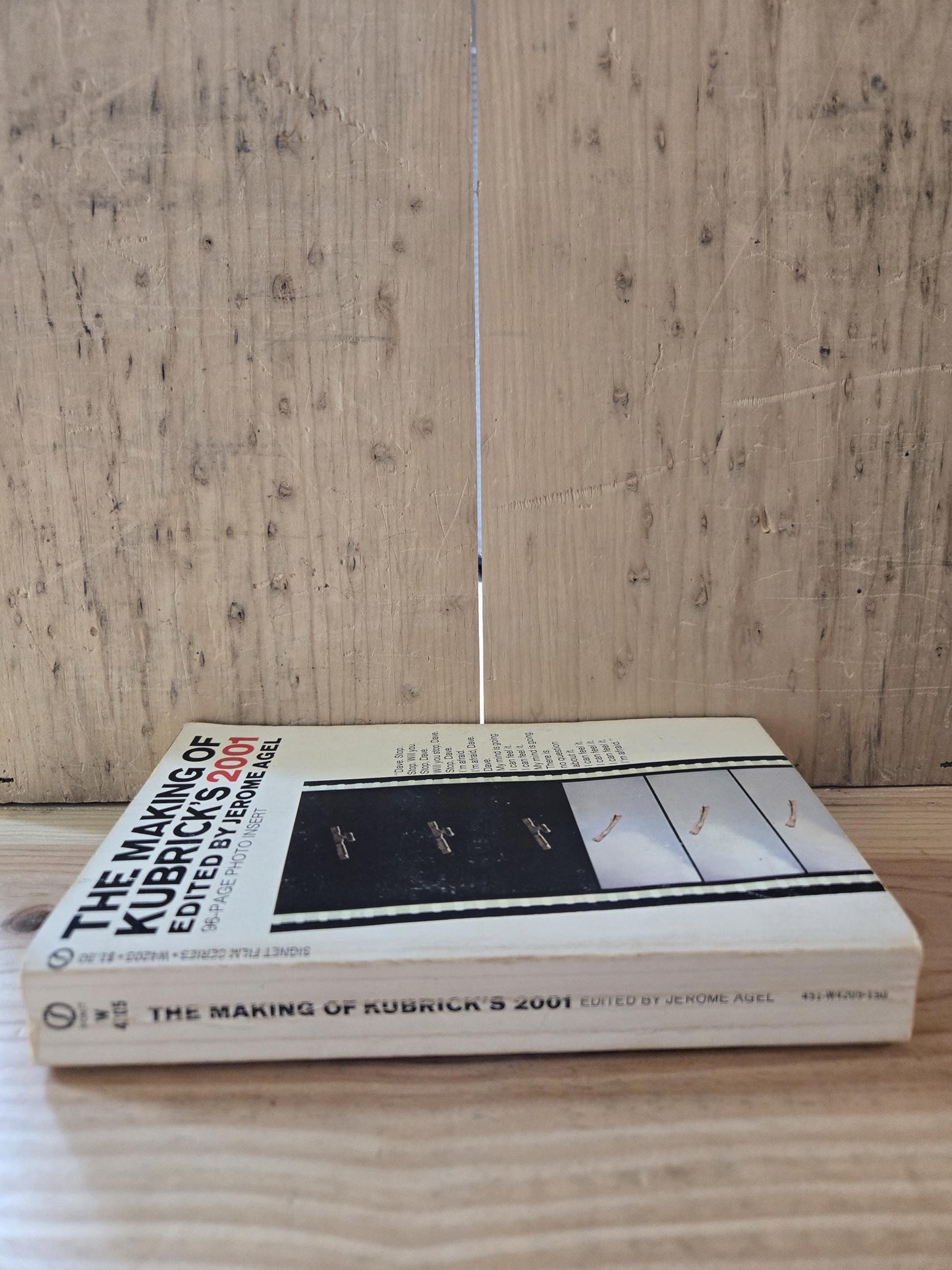 The Making of Kubrick's 2001 // Edited by Jerome Agel // 1970 // Vintage Paperback Sci-fi Movie Production
