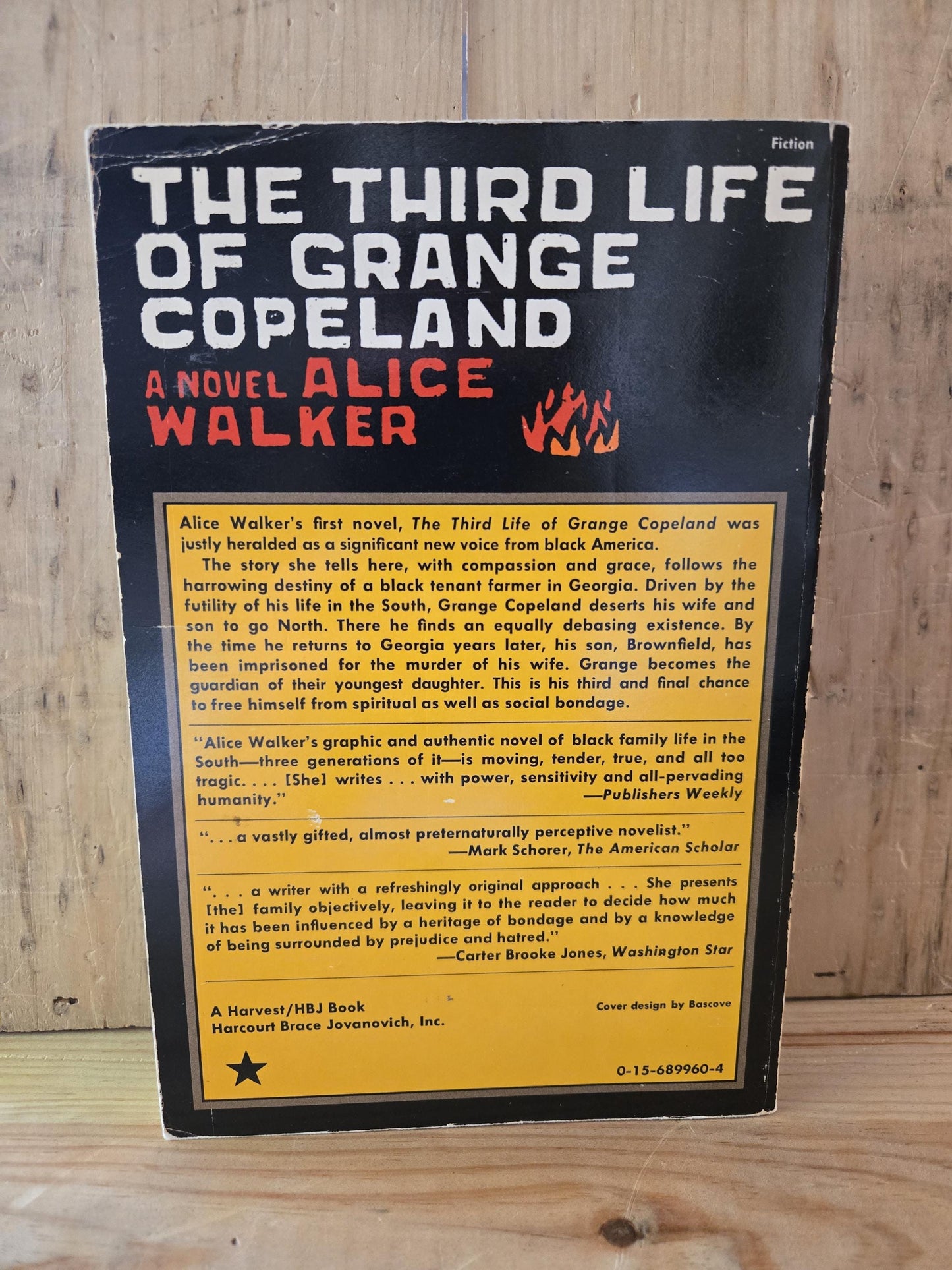 The Third Life of Grange Copeland // Alice Walker // 1970 // Vintage Paperback