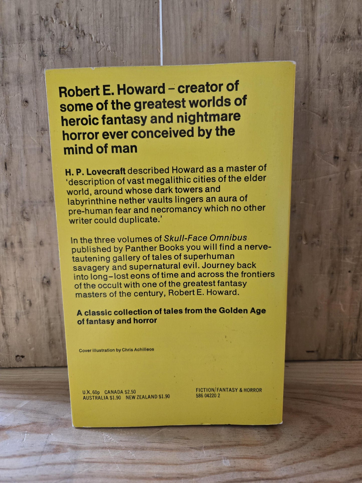 Skull-Face and Others Omnibus: Volume 1 // Robert E. Howard // 1976 // Vintage Paperback Fantasy