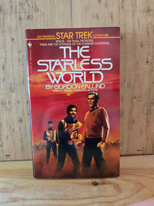 Star Trek: The Starless World // Gordon Eklund // 1984 // Vintage Paperback Sci-fi
