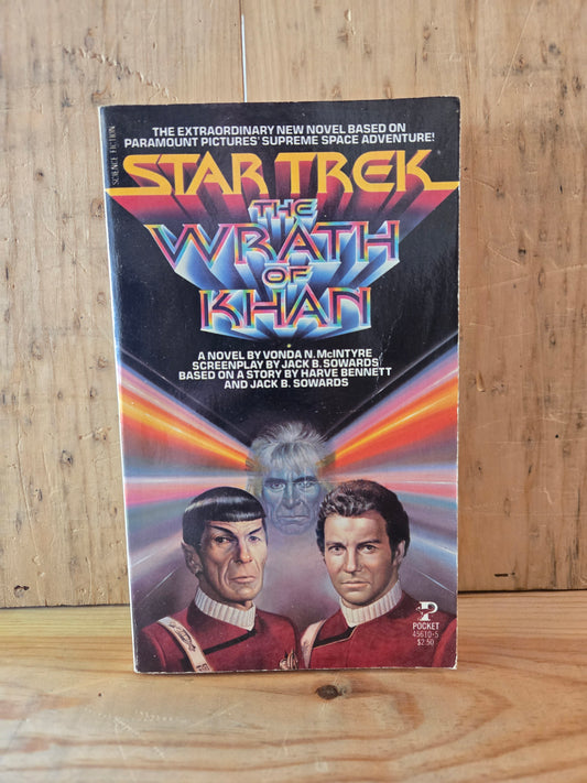 Star Trek: The Wrath of Khan // Vonda N. McIntyre // 1982 // Vintage Paperback Sci-fi