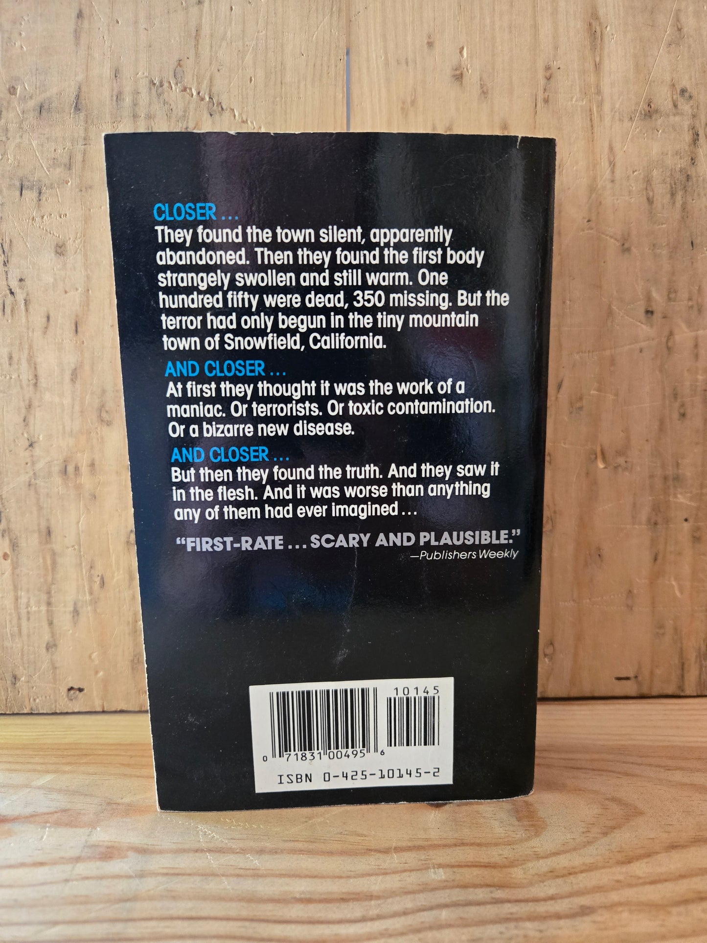 Phantoms // Dean R. Koontz // 1983 // Vintage Paperback Horror Thriller