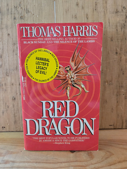 Red Dragon // Thomas Harris // 1981 // Vintage Paperback Horror