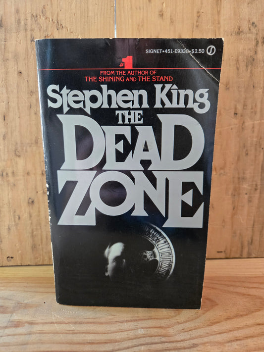 The Dead Zone // Stephen King // 1980 // Vintage Paperback Horror Thriller