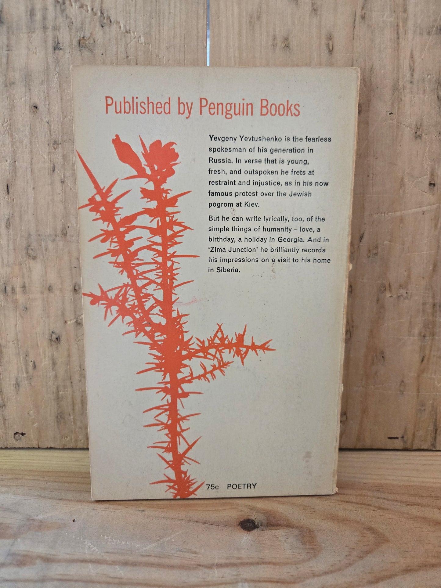 Selected Poems // Yevgeny Yevtushenko // 1969 // Vintage Paperback Poetry