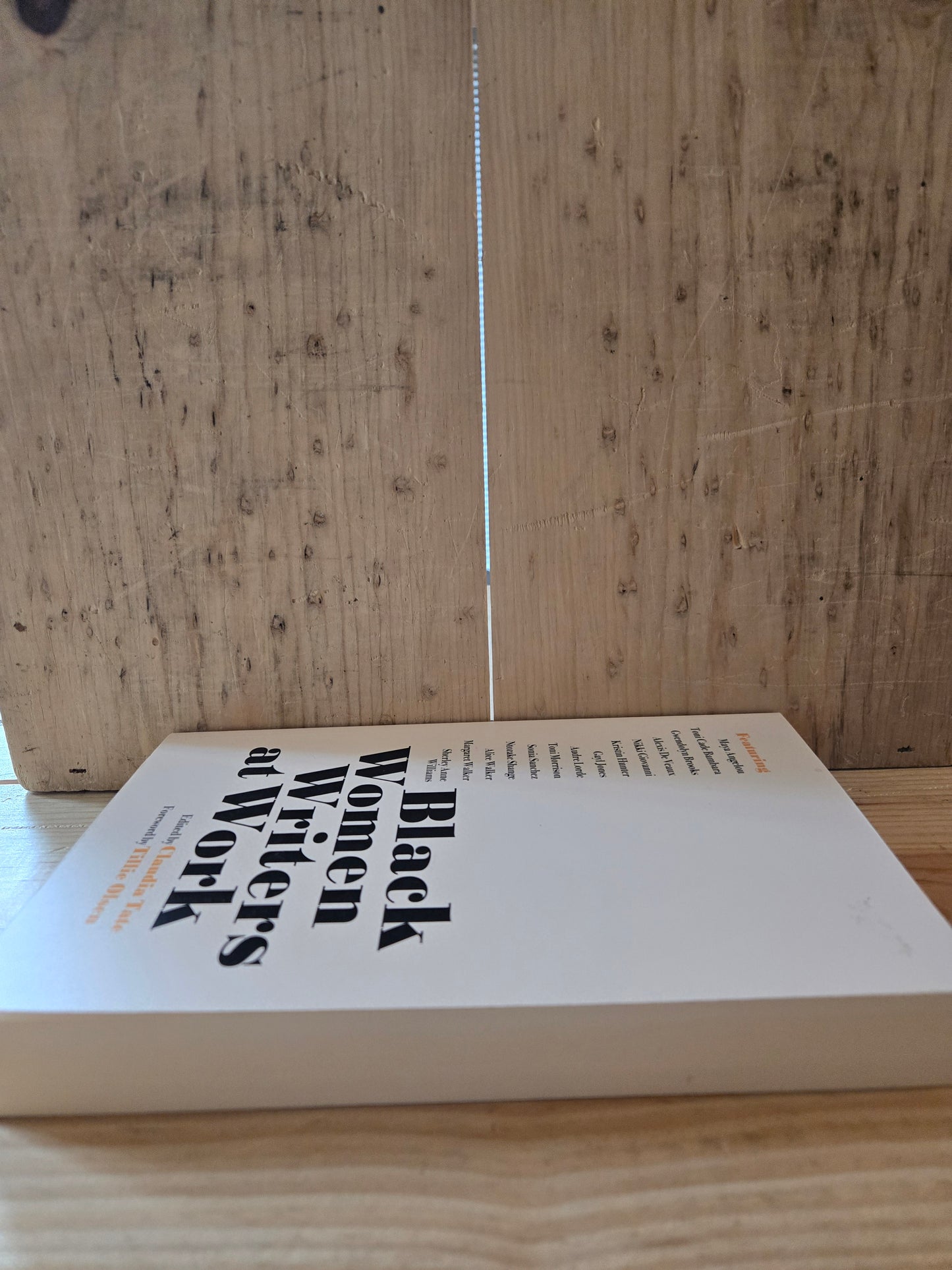 Black Women Writers at Work // Edited by Claudia Tate // 2023 // Paperback Nonfiction Interviews