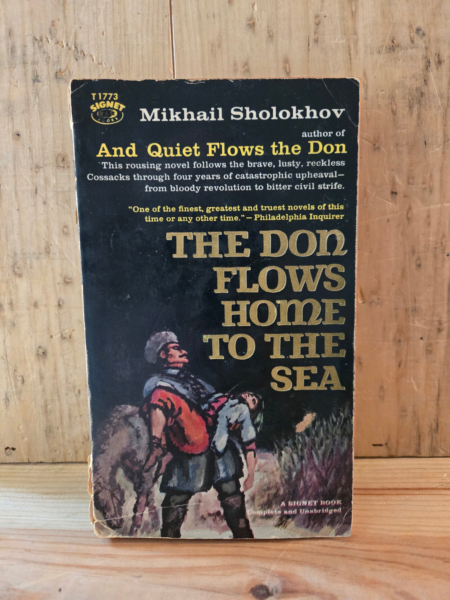 The Don Flows Home To The Sea // Mikhail Sholokov // 1960 // Vintage Paperback